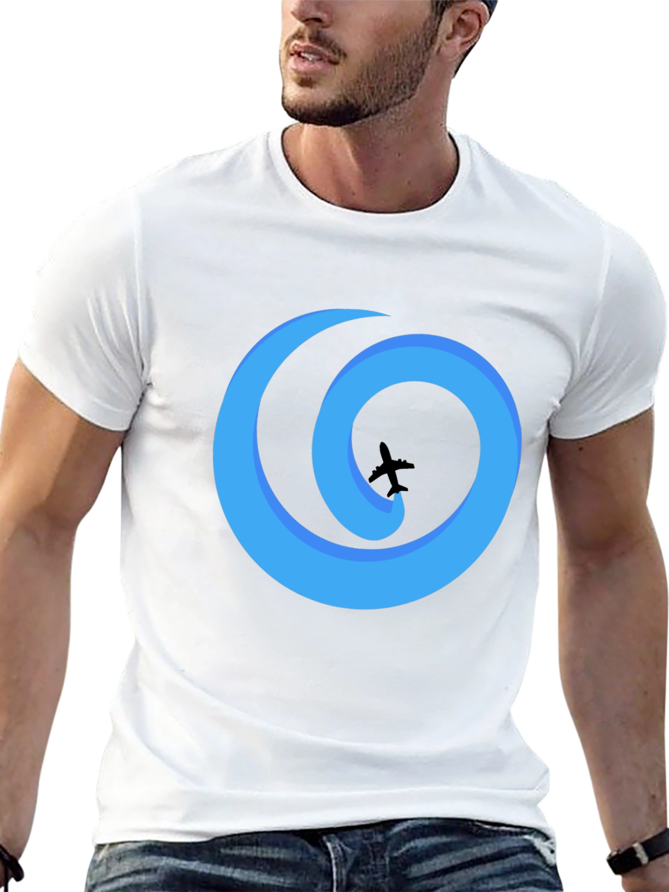 Fly High T-Shirt - Airplane Travel Graphic Tee