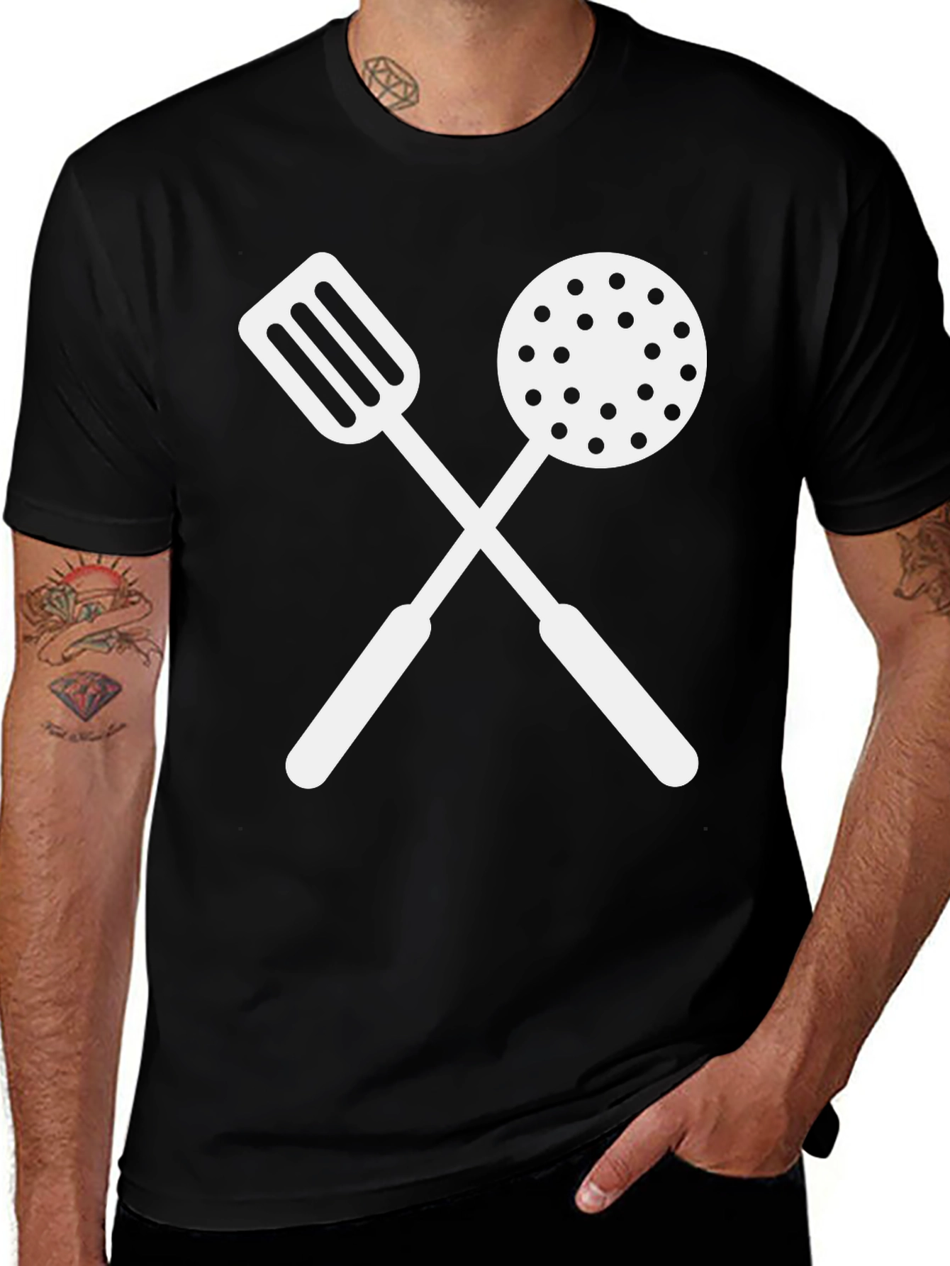 Chef Life T-Shirt - Cooking Utensil Design