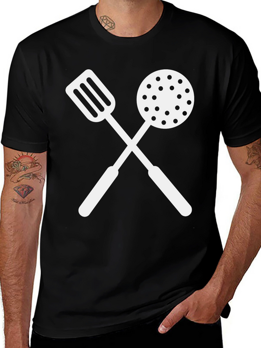 Chef Life T-Shirt - Cooking Utensil Design