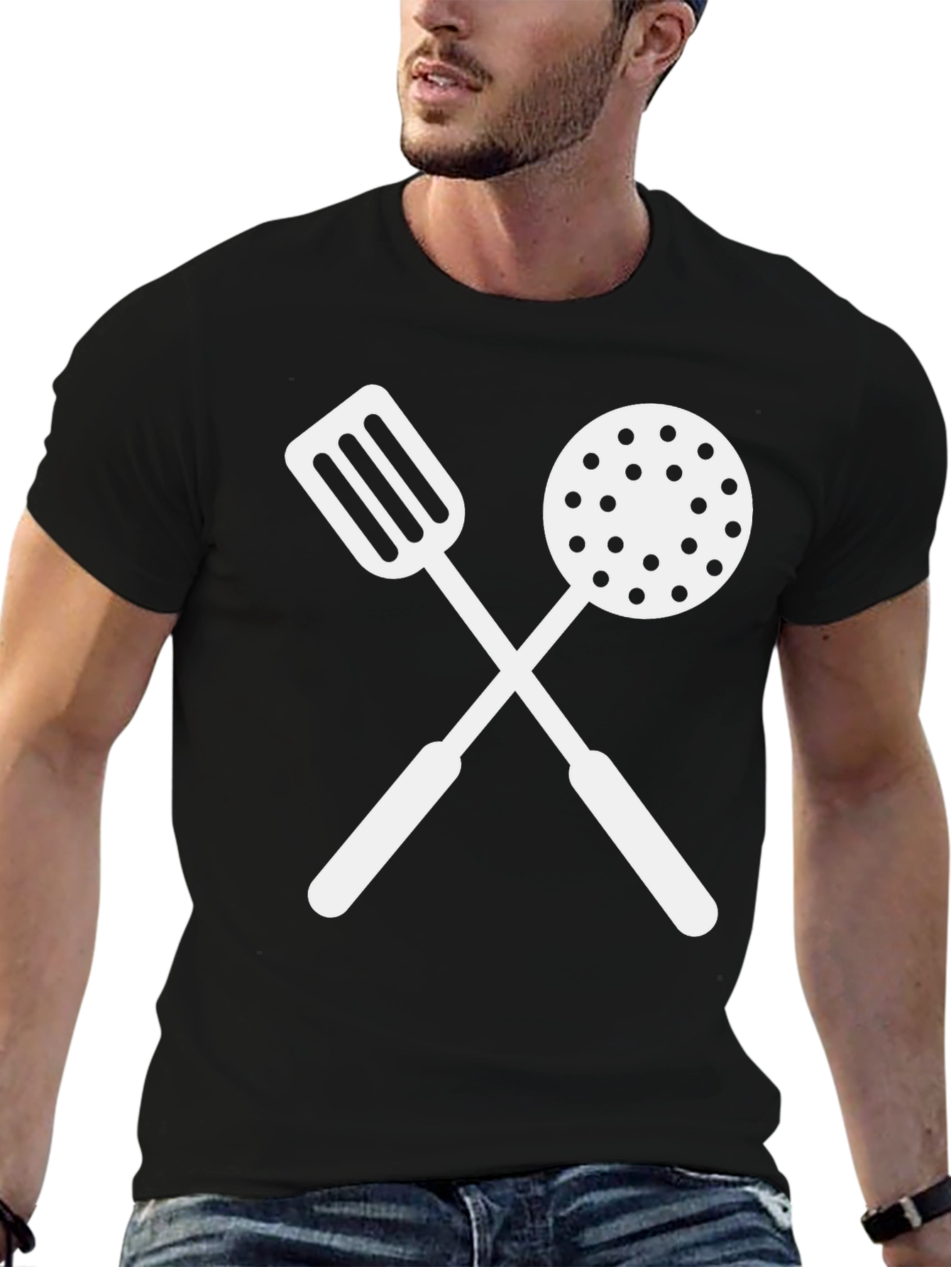 Chef Life T-Shirt - Cooking Utensil Design