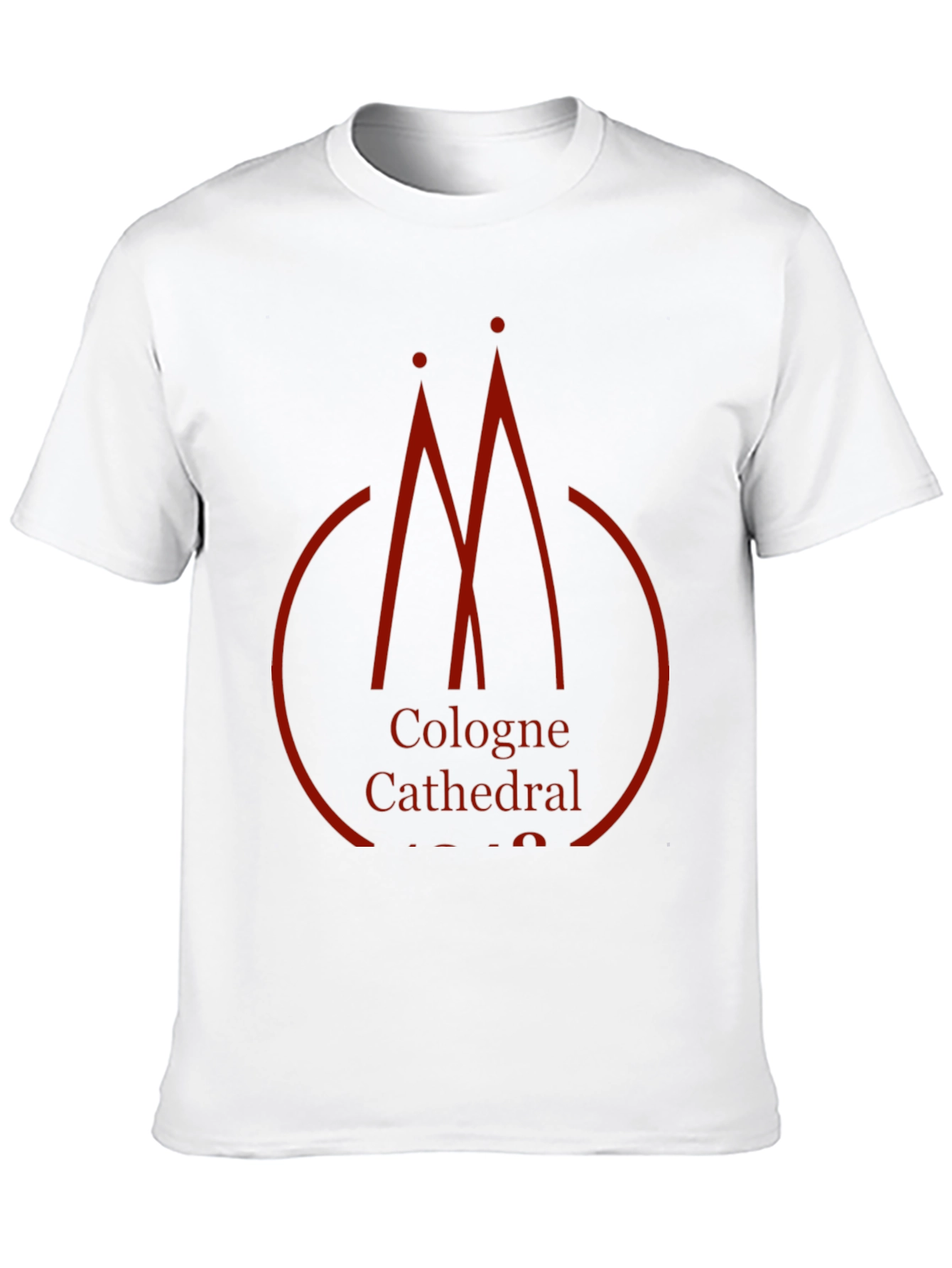Cologne Cathedral Graphic Black T-Shirt