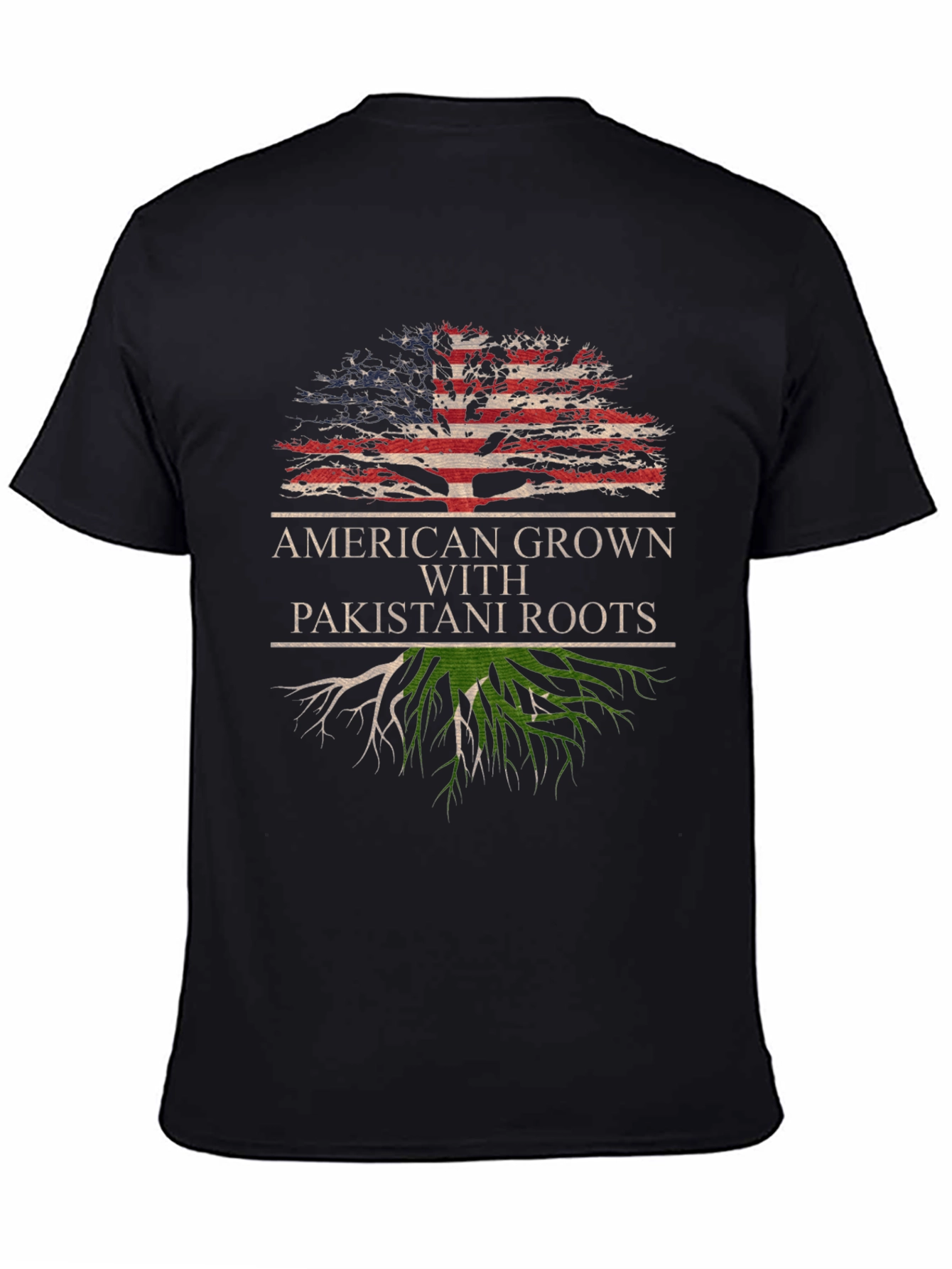 American Grown Pakistani Roots T-Shirt