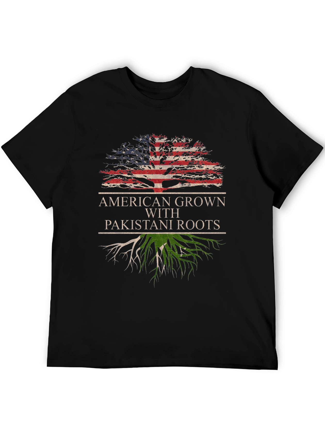 American Grown Pakistani Roots T-Shirt