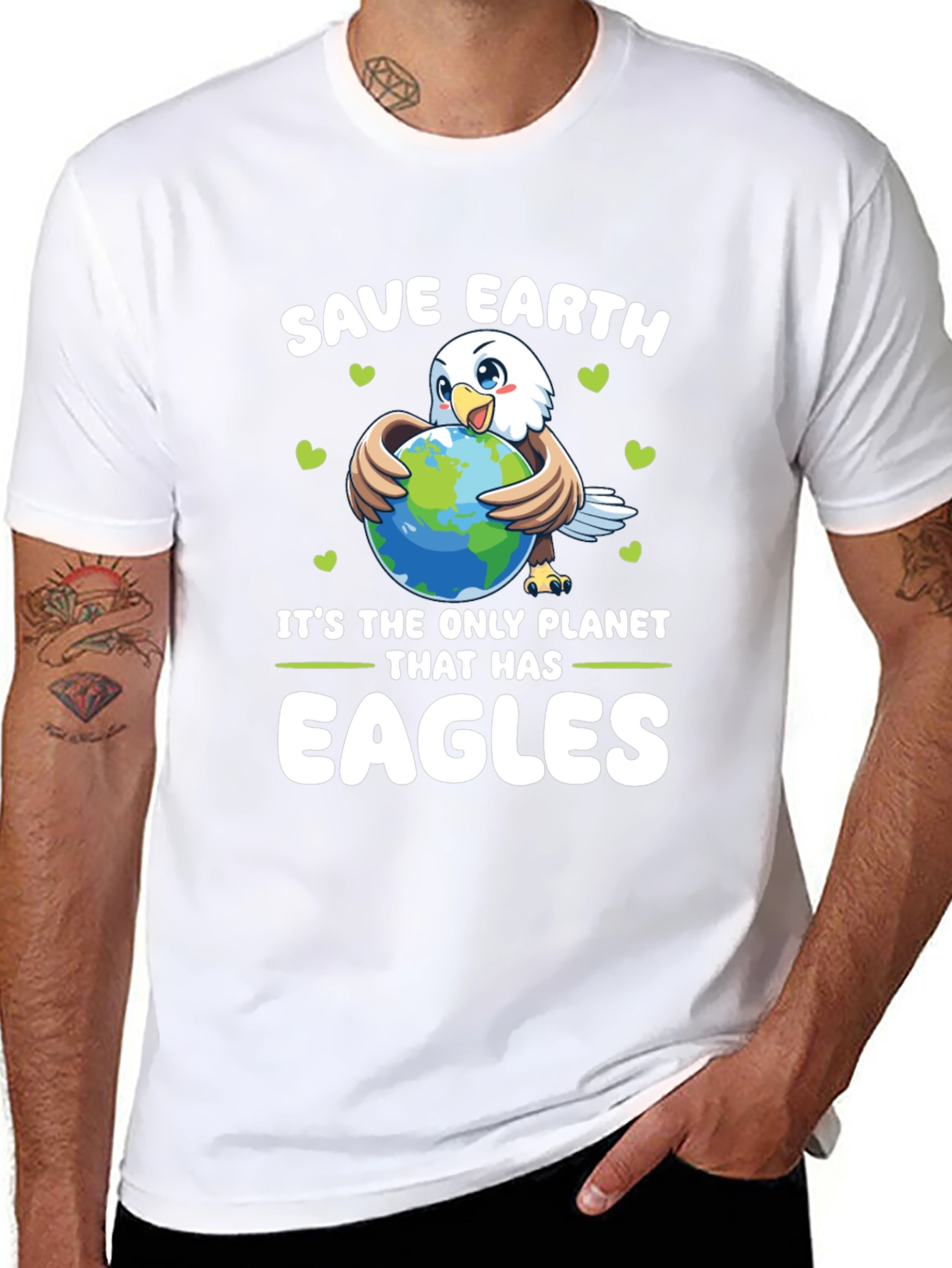 Save Earth Eagle T-Shirt