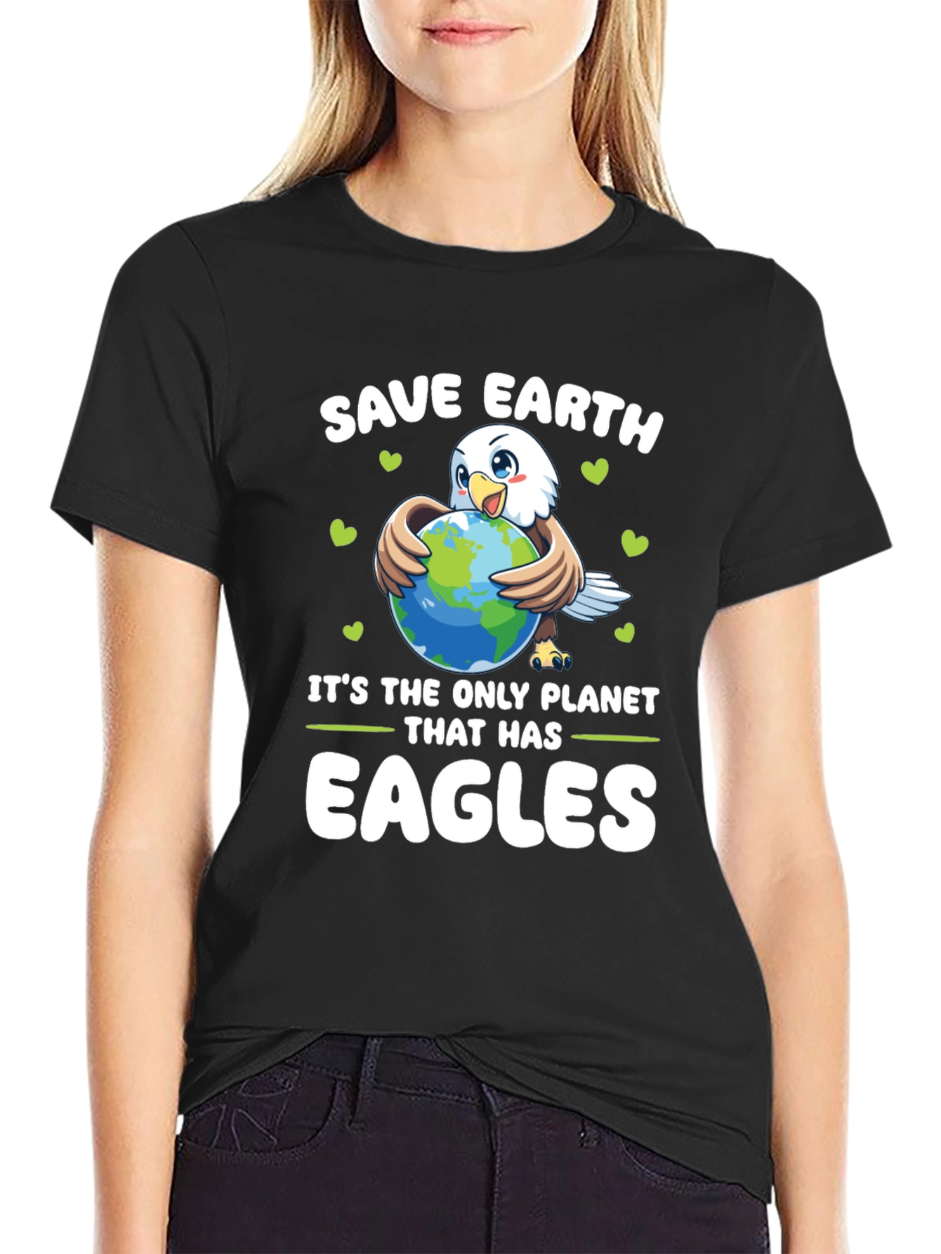 Save Earth Eagle T-Shirt