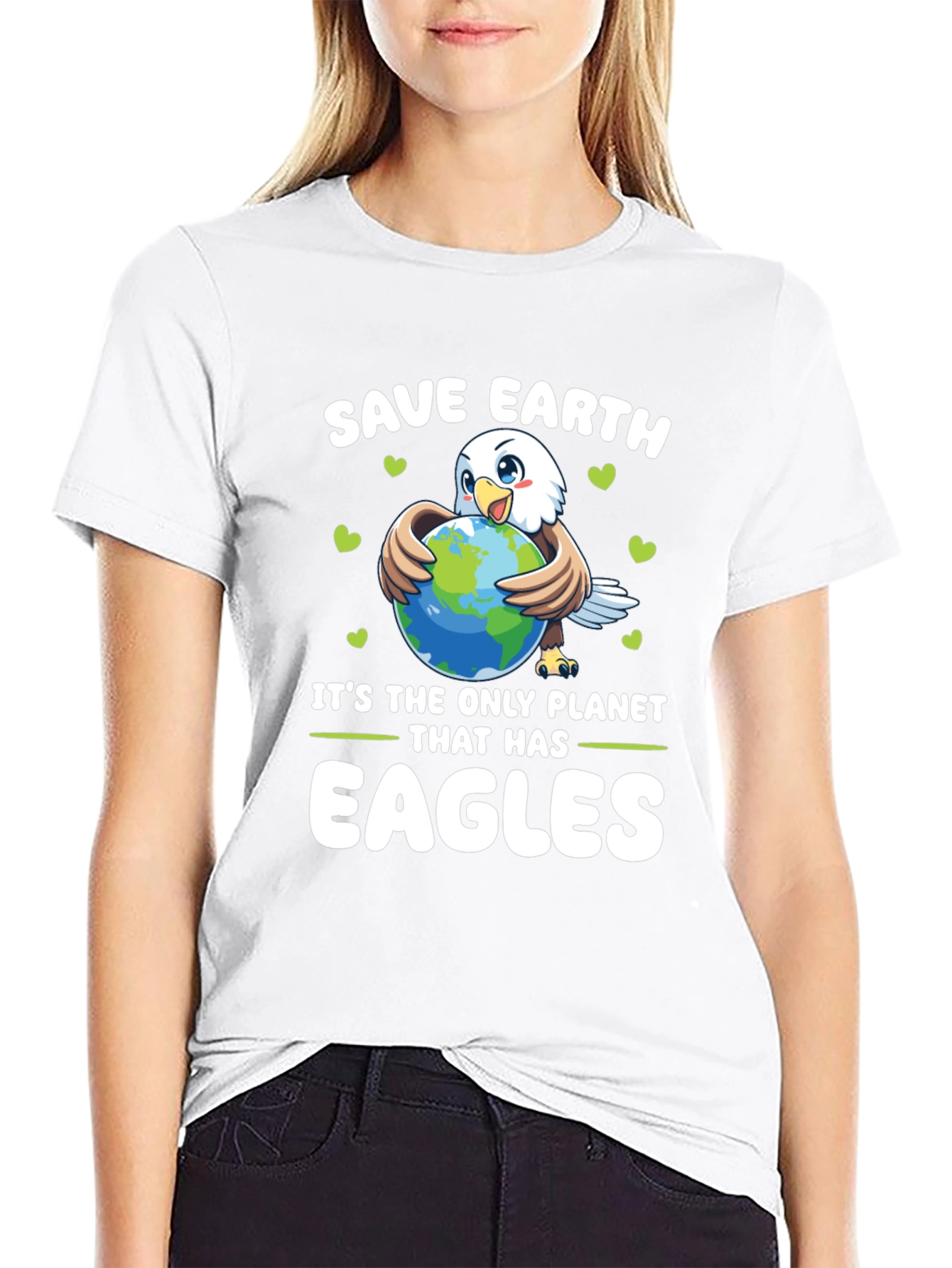 Save Earth Eagle T-Shirt