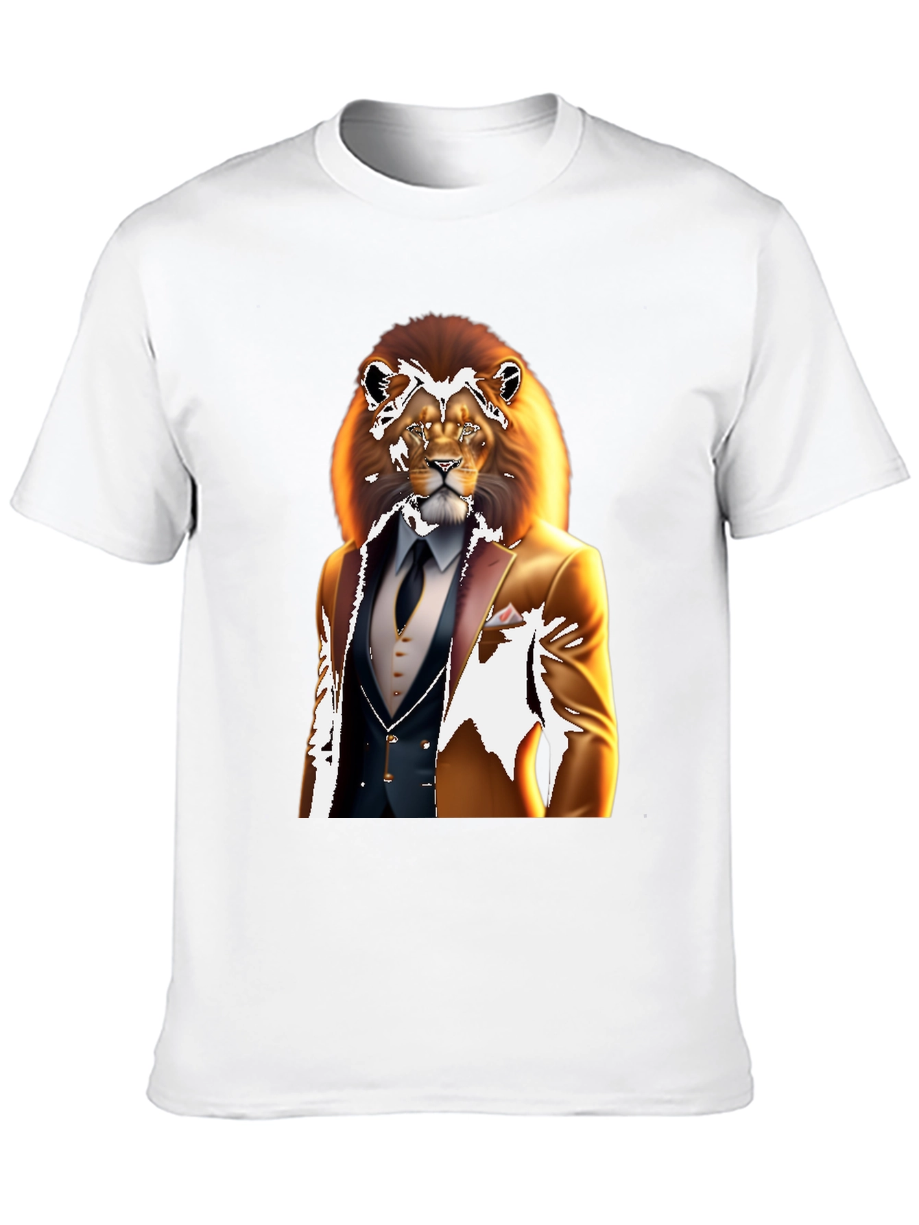 Lion Head Suit T-Shirt