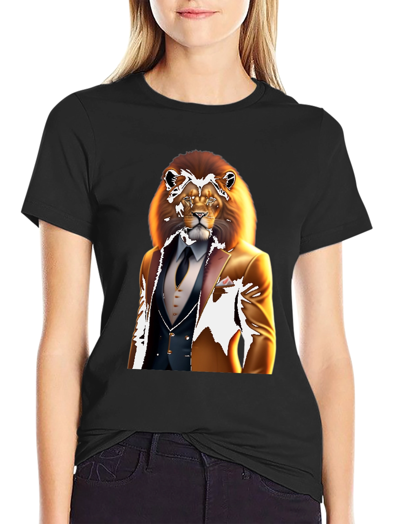 Lion Head Suit T-Shirt