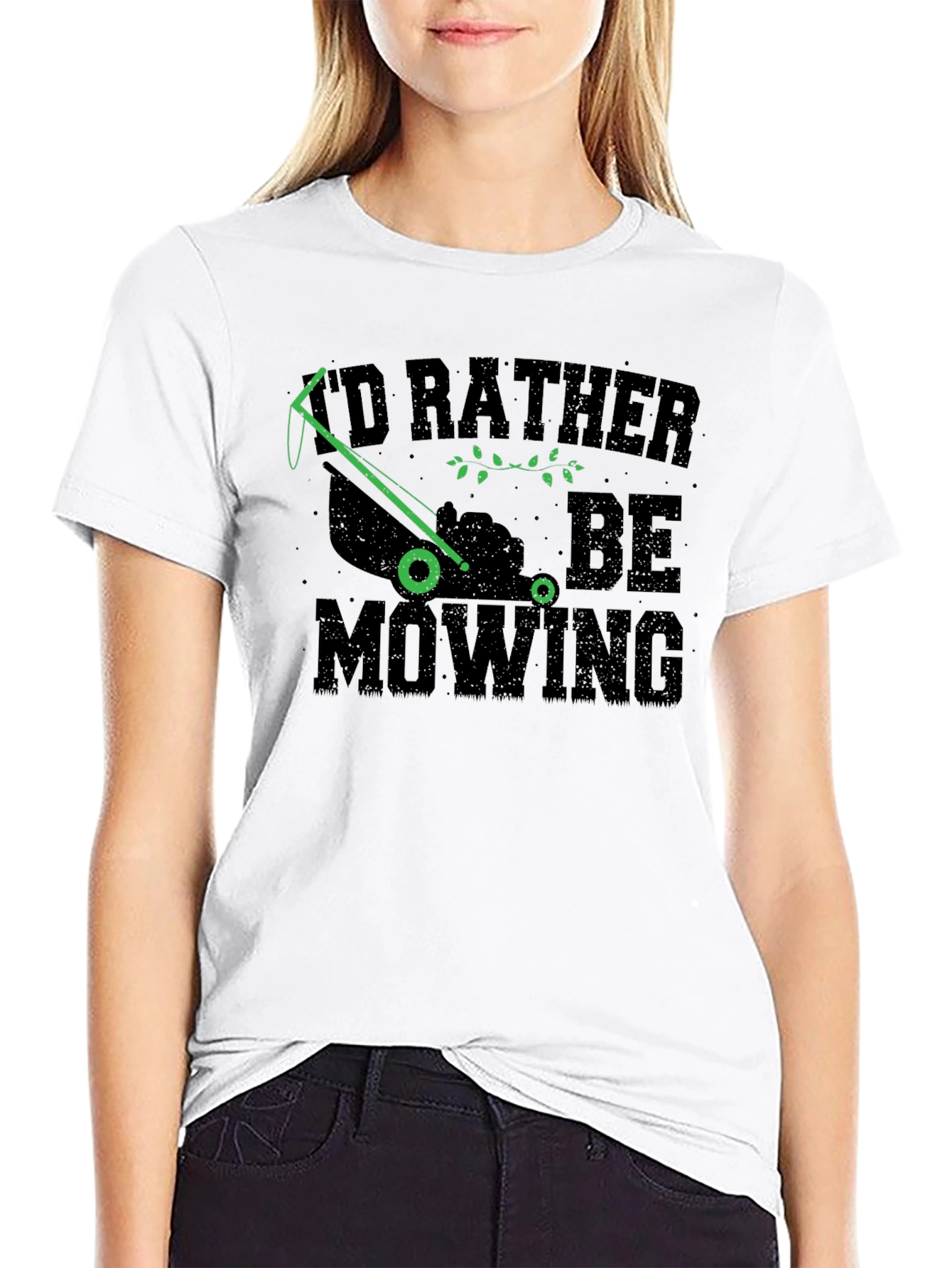 Id Rather Be Mowing T-Shirt