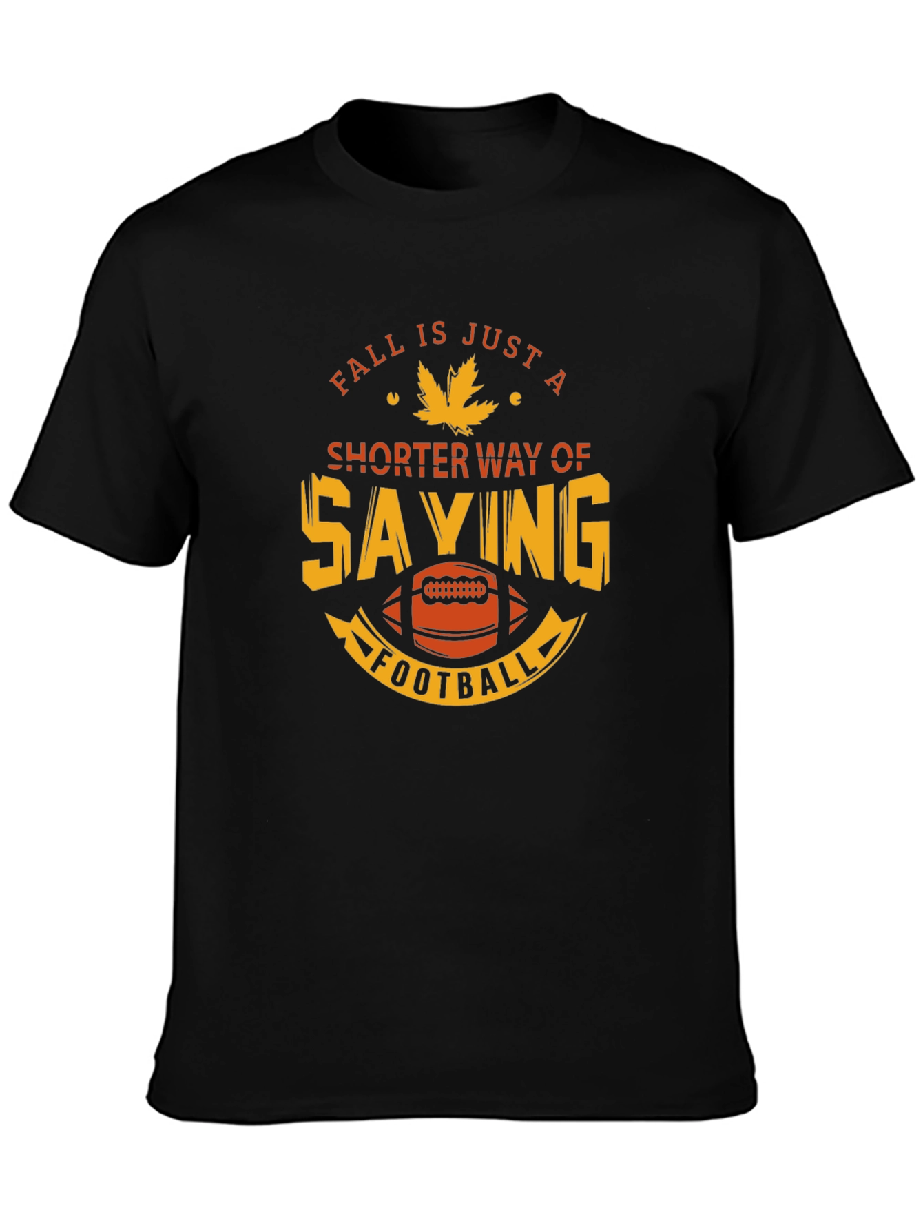 Fall Football Graphic Tee - Short Sleeve