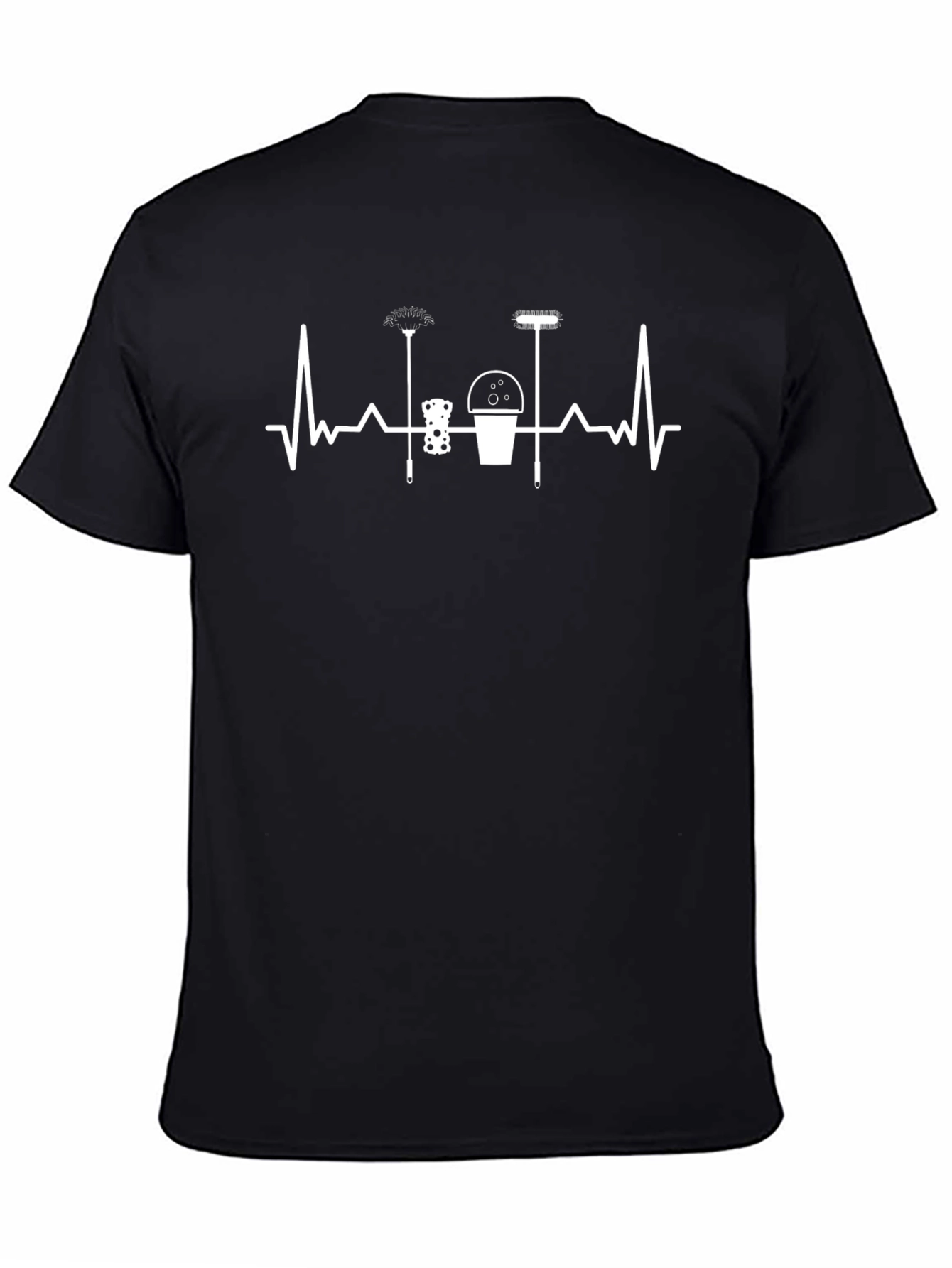 Cleaning Service Heartbeat T-Shirt