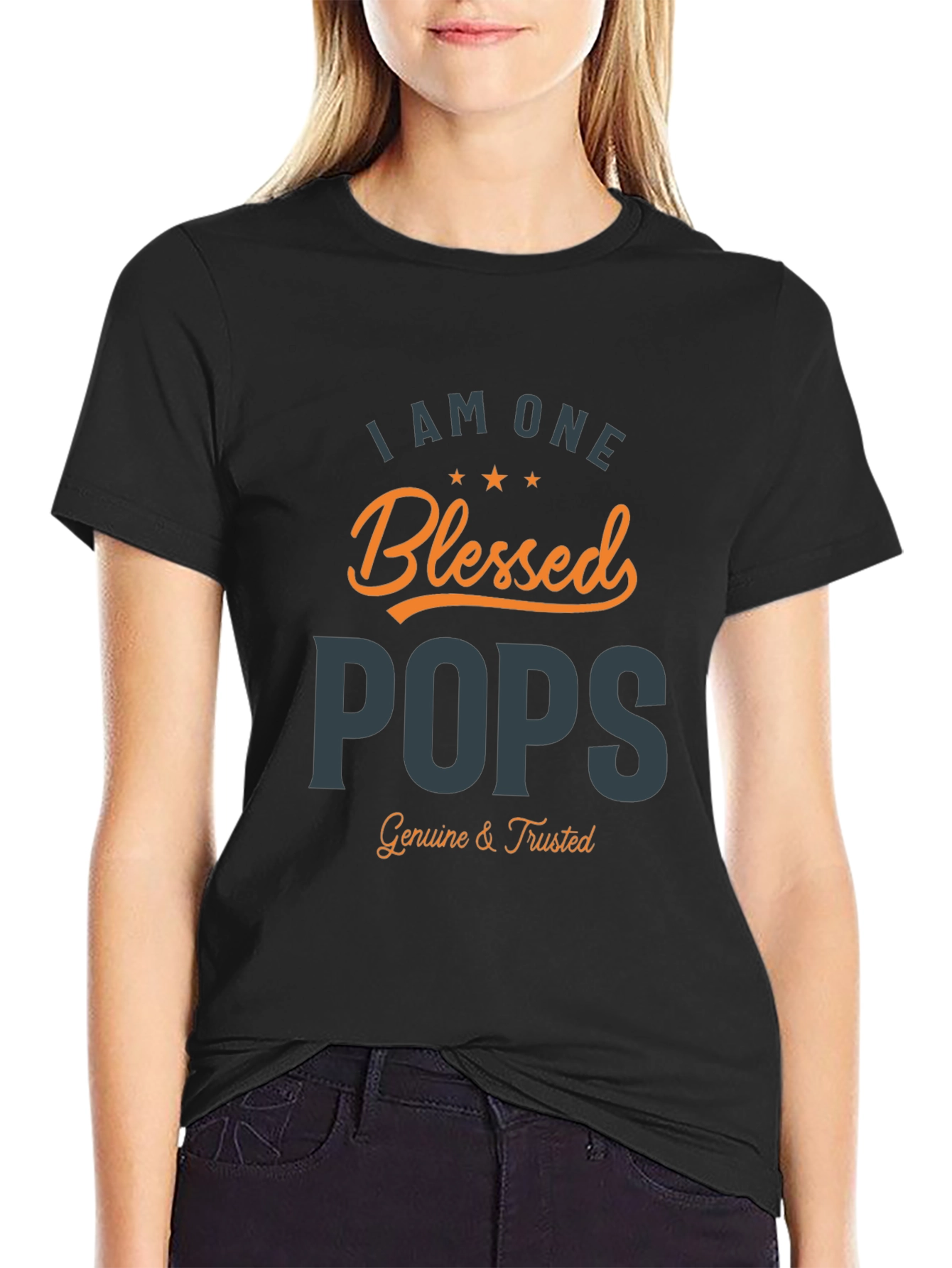 Blessed Pops T-Shirt - Genuine & Trusted
