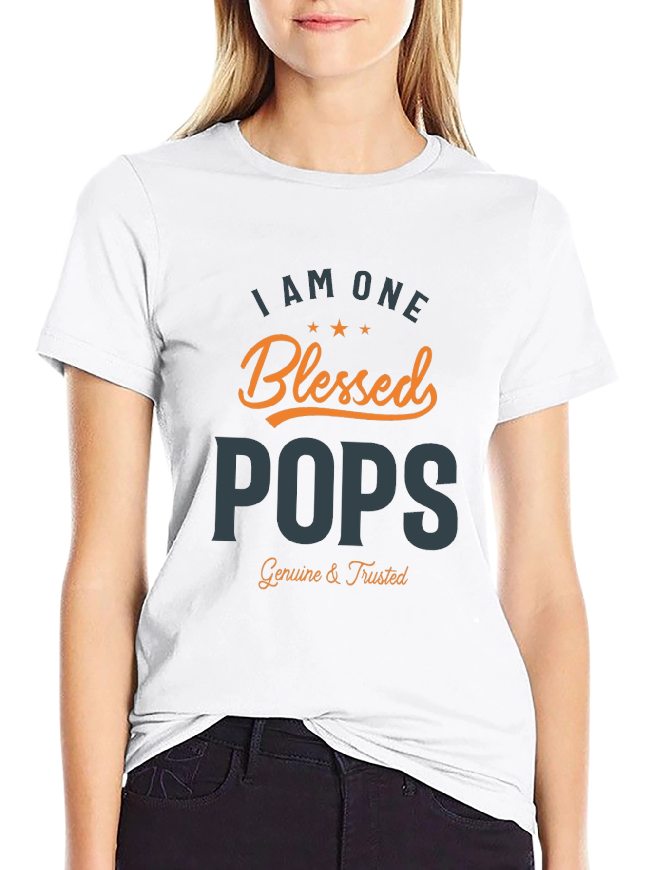 Blessed Pops T-Shirt - Genuine & Trusted