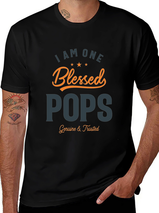 Blessed Pops T-Shirt - Genuine & Trusted