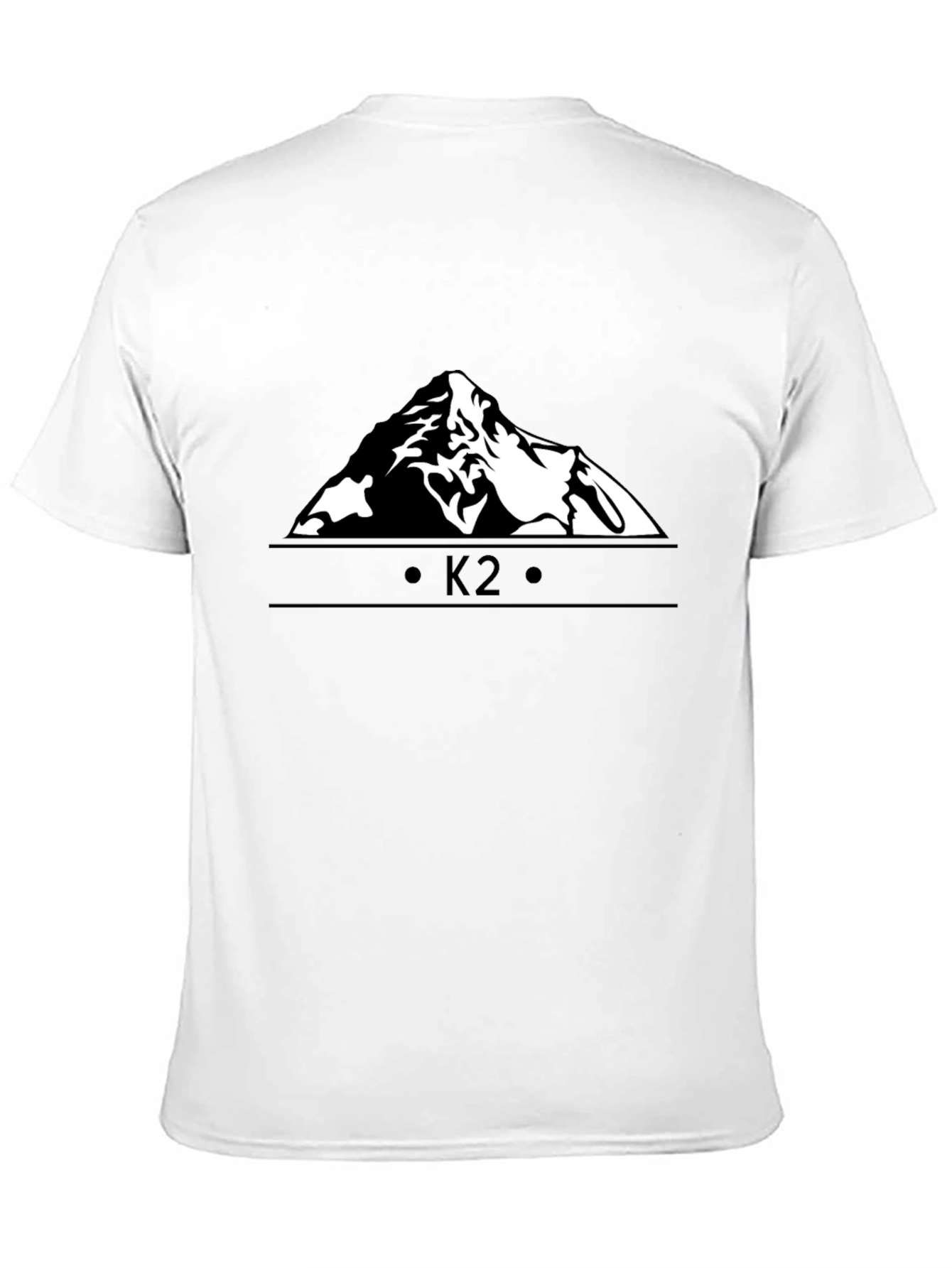 K2 Mountain Graphic Black T-Shirt