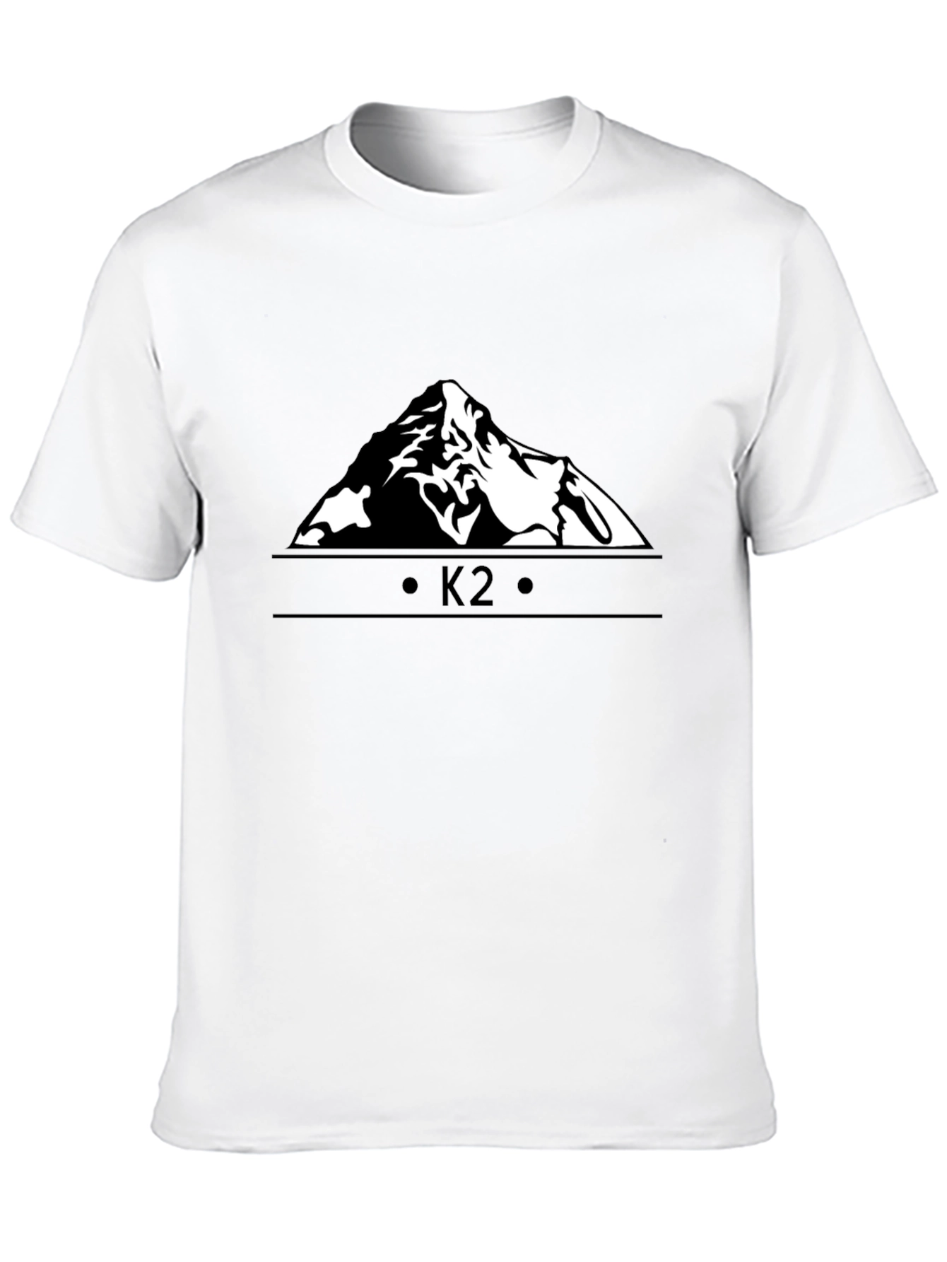 K2 Mountain Graphic Black T-Shirt