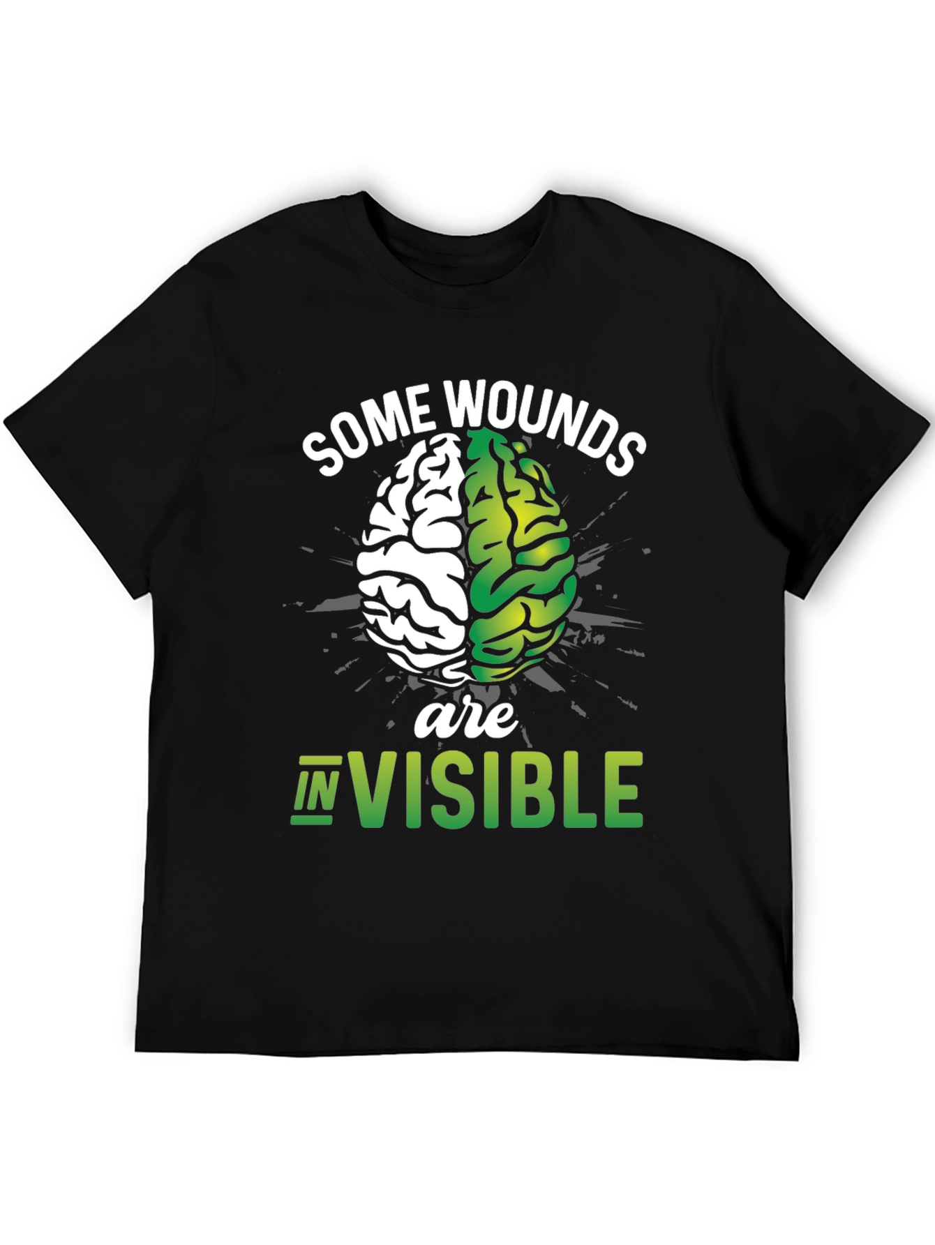 Some Wounds are Invisible Mental Health T-Shirt