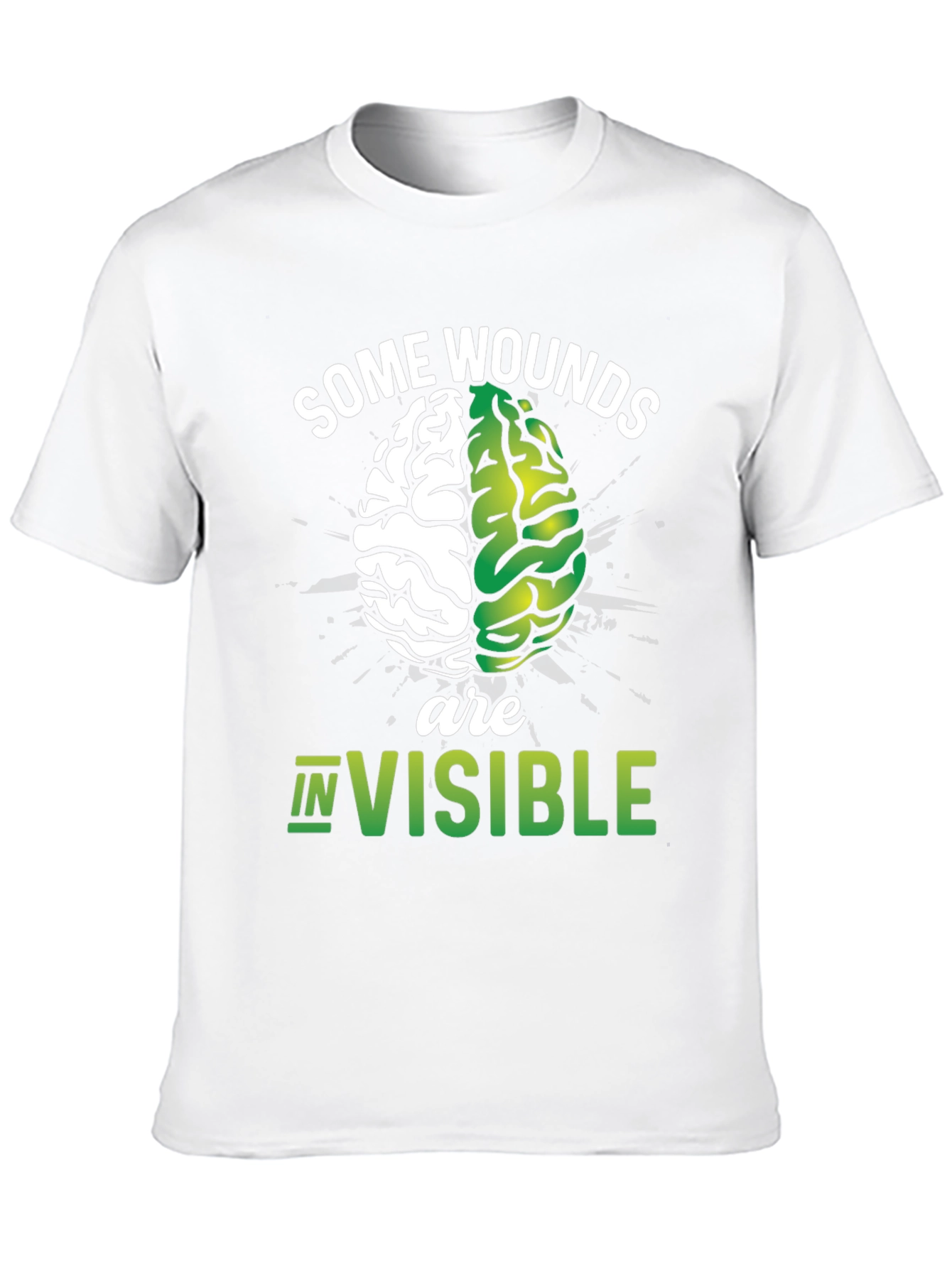 Some Wounds are Invisible Mental Health T-Shirt