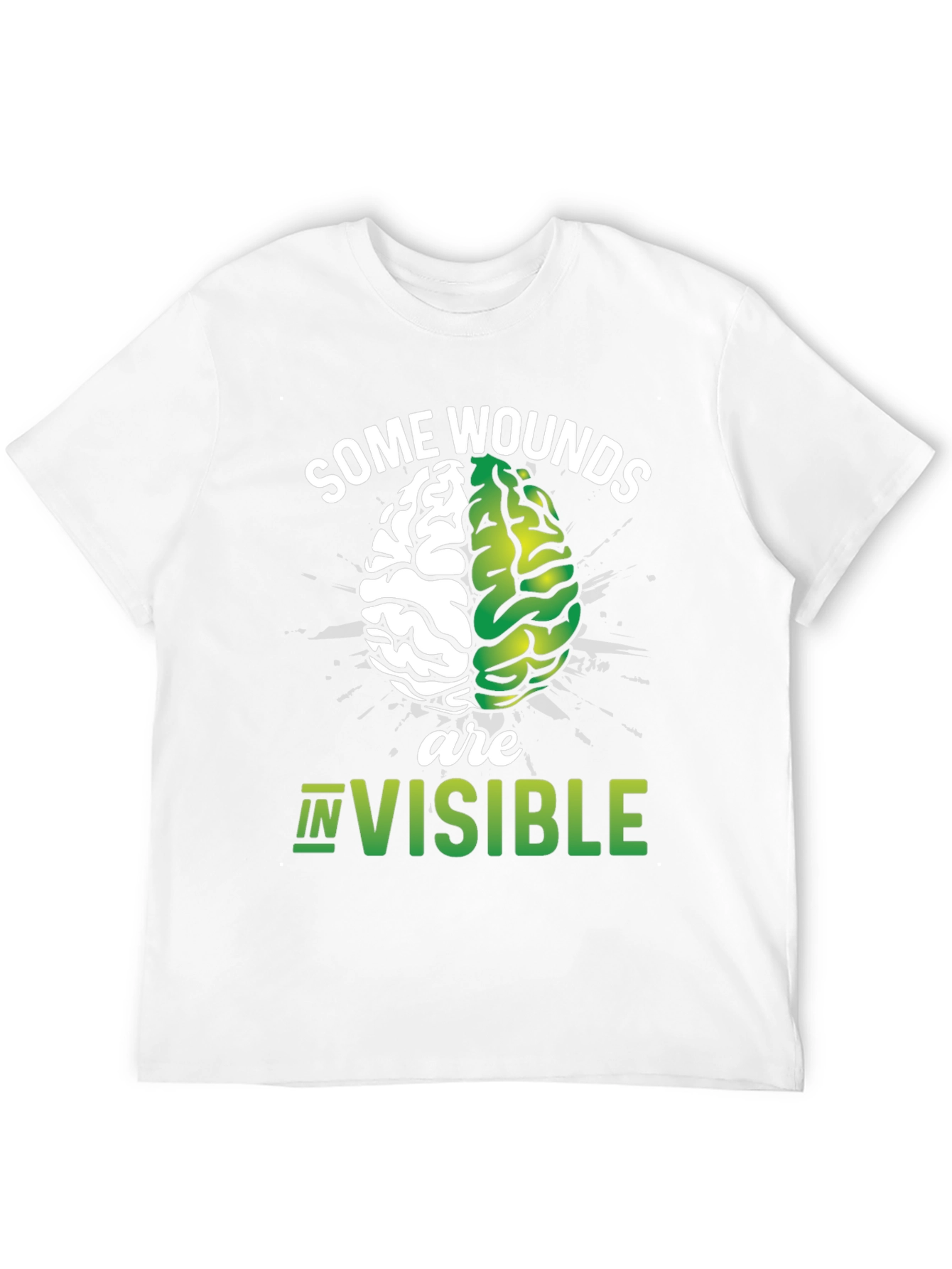 Some Wounds are Invisible Mental Health T-Shirt