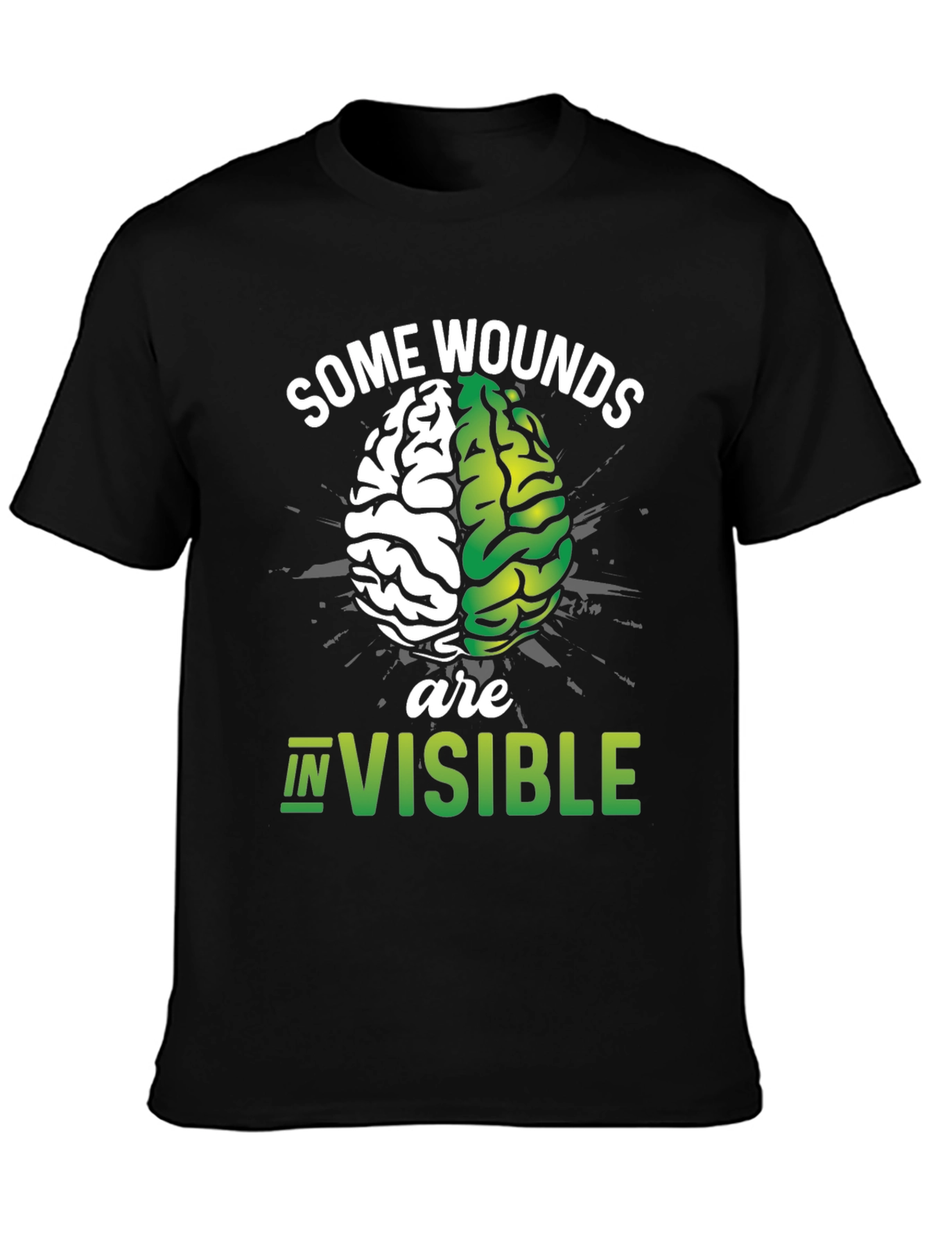 Some Wounds are Invisible Mental Health T-Shirt