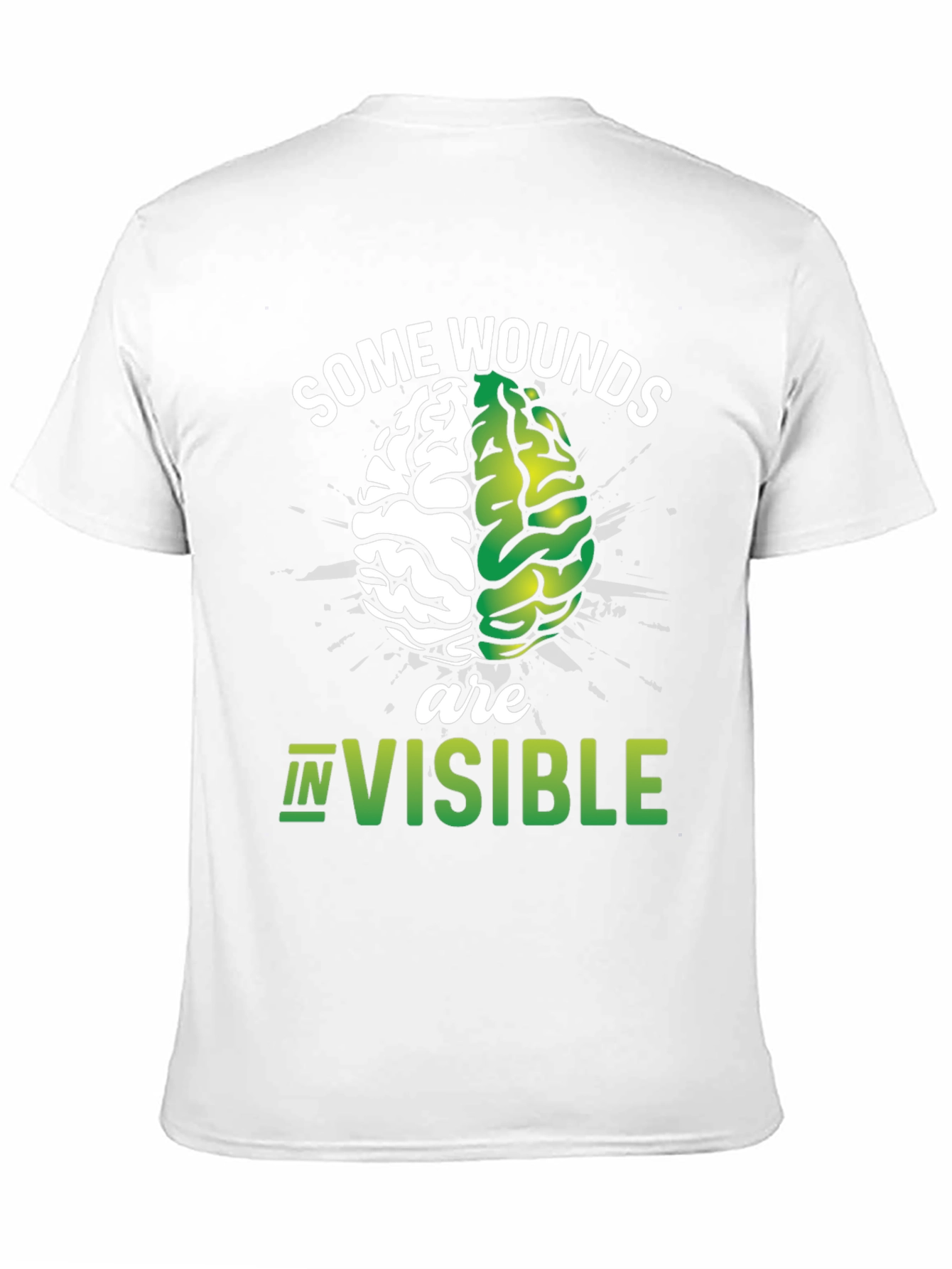 Some Wounds are Invisible Mental Health T-Shirt