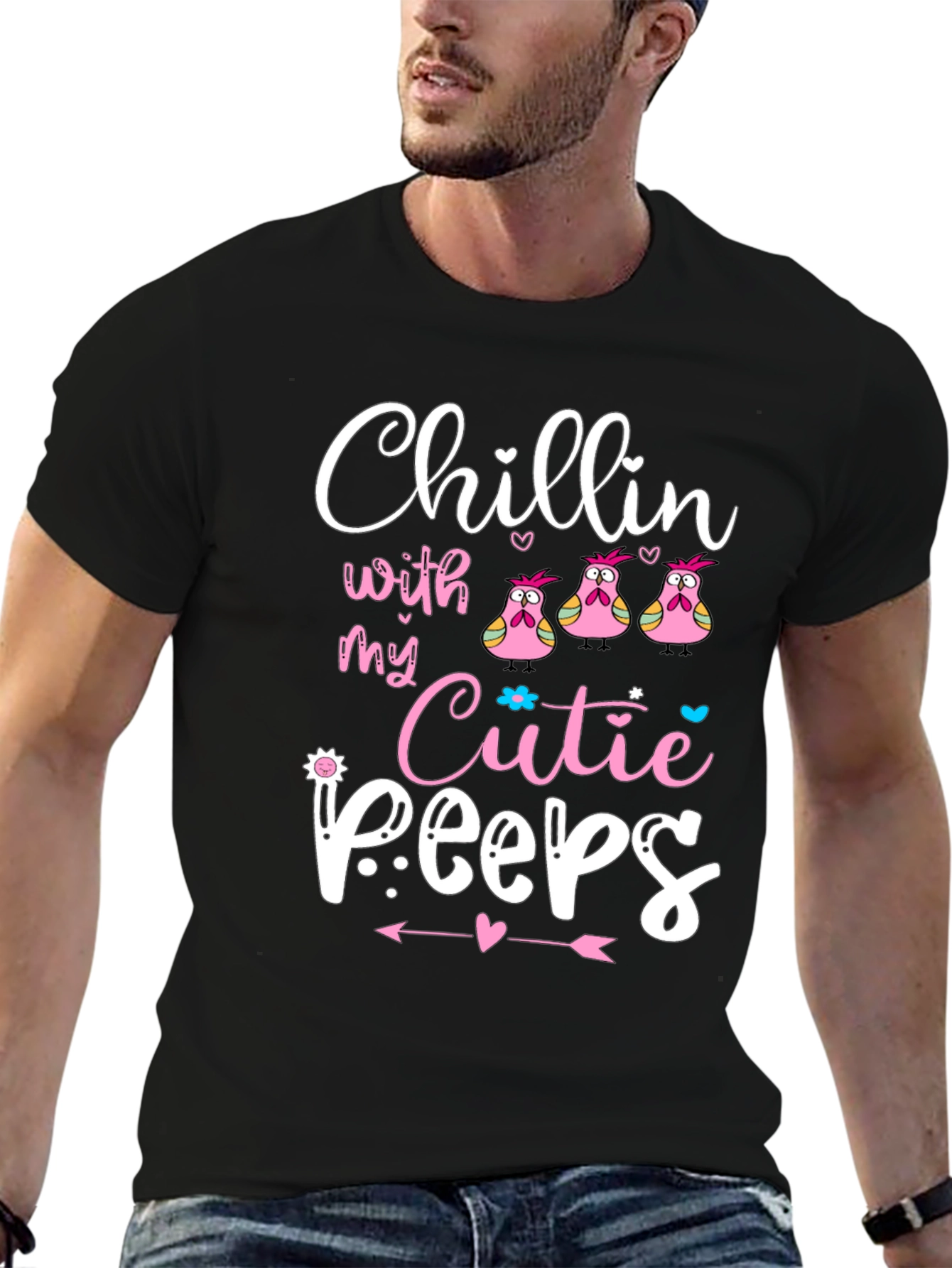 Chillin with my Cutie Peeps Easter T-Shirt