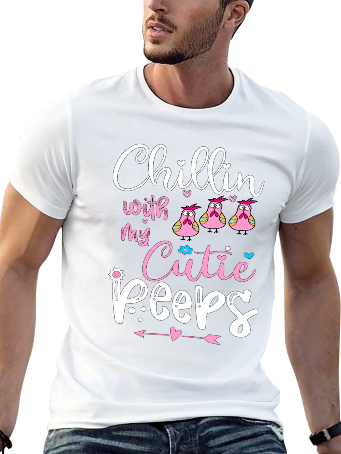 Chillin with my Cutie Peeps Easter T-Shirt