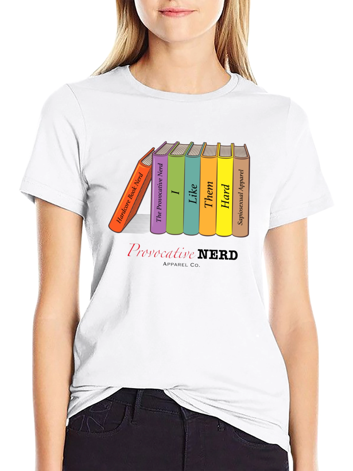 Provocative Nerd T-Shirt - Book Lover Apparel