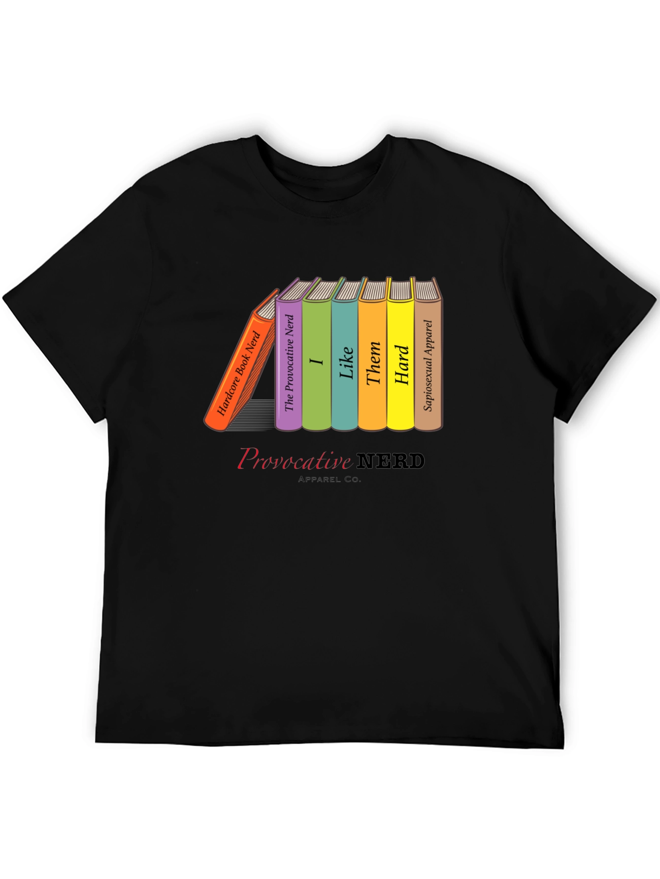 Provocative Nerd T-Shirt - Book Lover Apparel