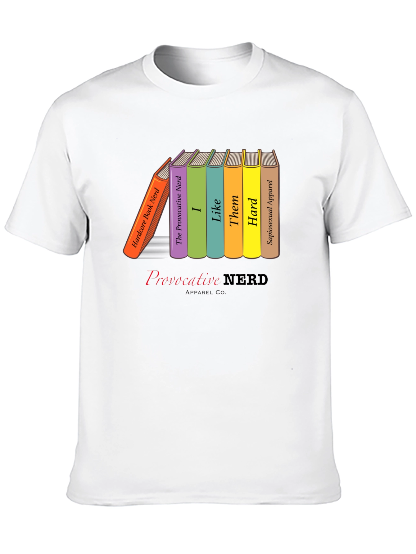 Provocative Nerd T-Shirt - Book Lover Apparel