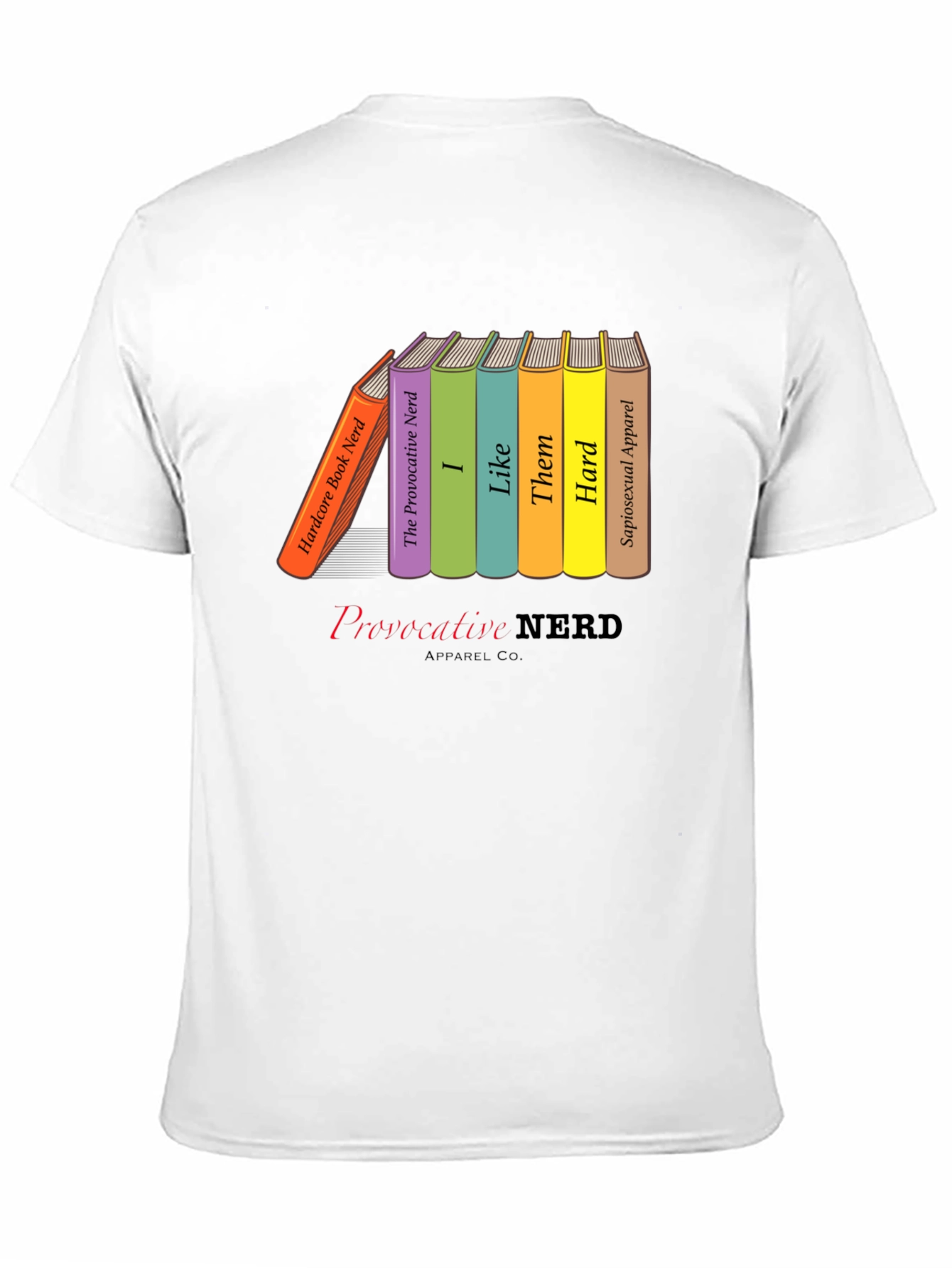 Provocative Nerd T-Shirt - Book Lover Apparel