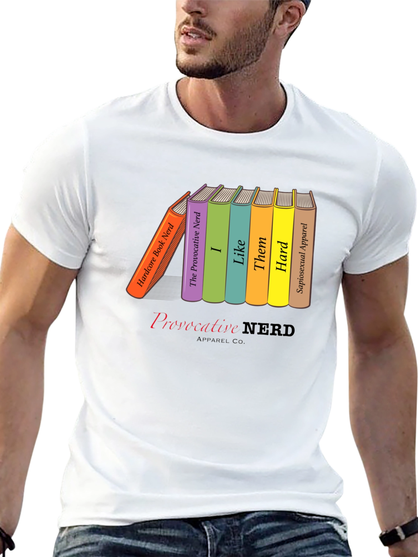 Provocative Nerd T-Shirt - Book Lover Apparel