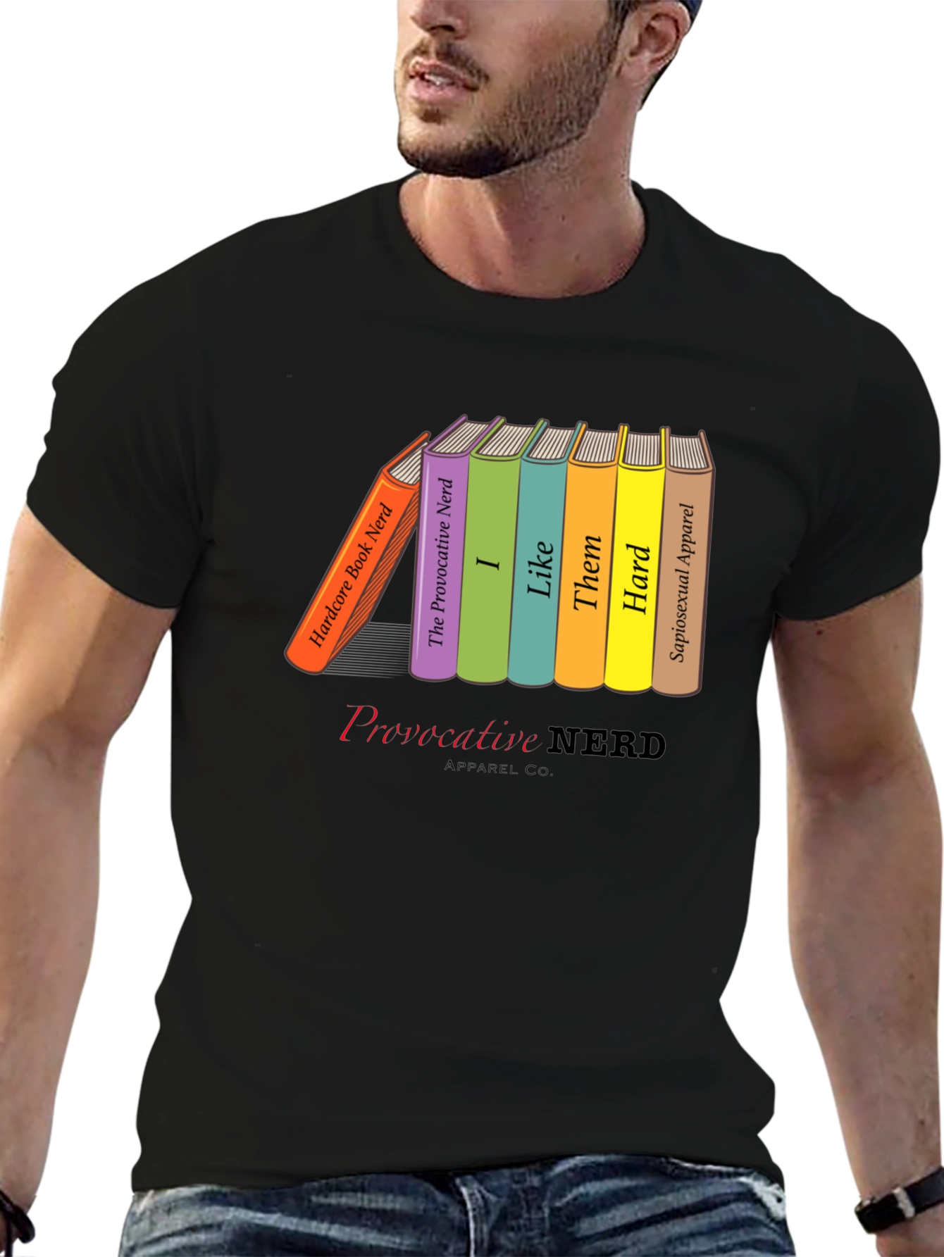 Provocative Nerd T-Shirt - Book Lover Apparel