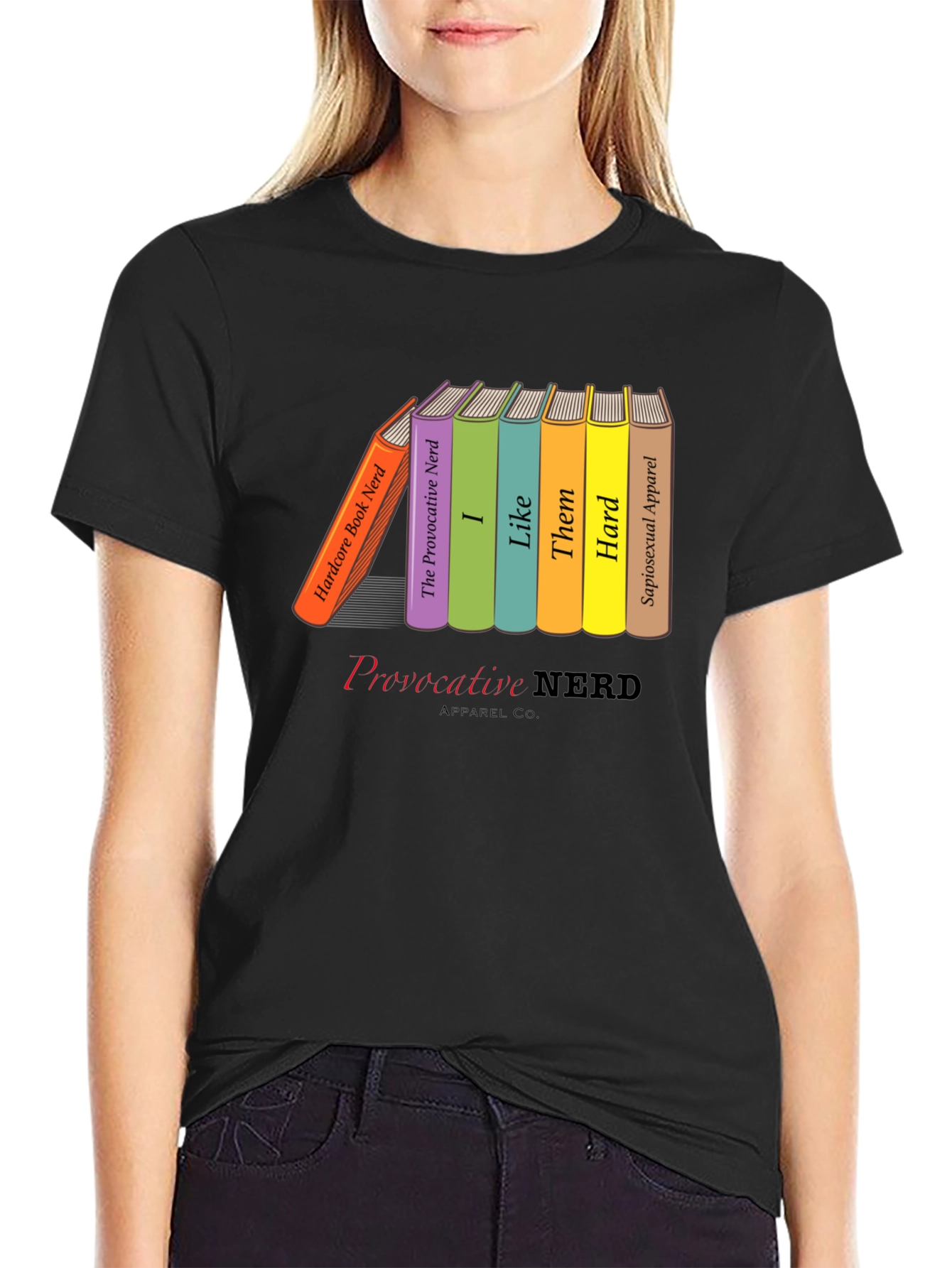 Provocative Nerd T-Shirt - Book Lover Apparel