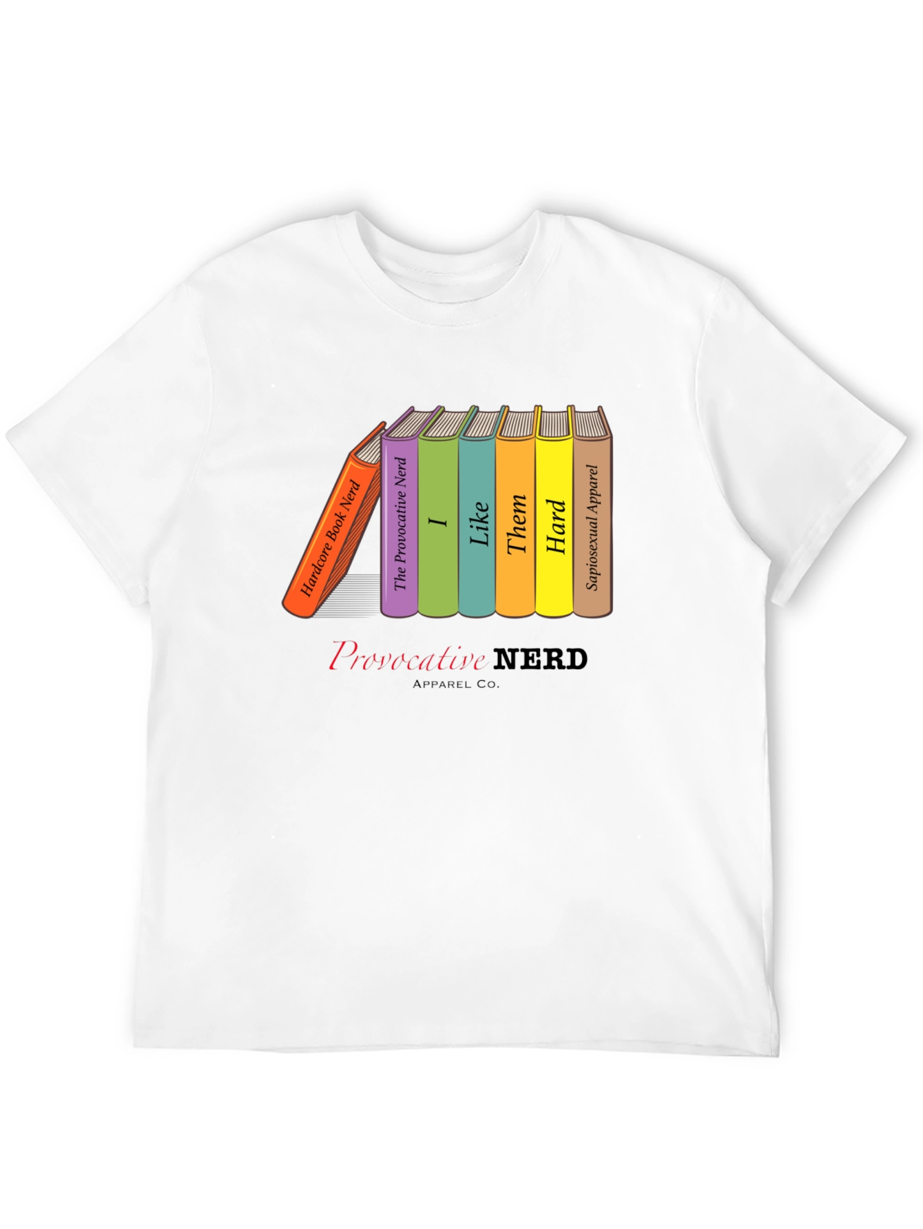 Provocative Nerd T-Shirt - Book Lover Apparel