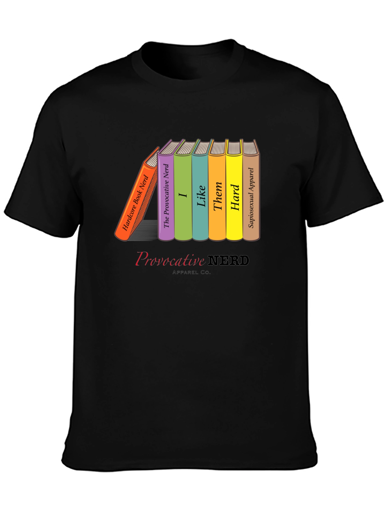 Provocative Nerd T-Shirt - Book Lover Apparel
