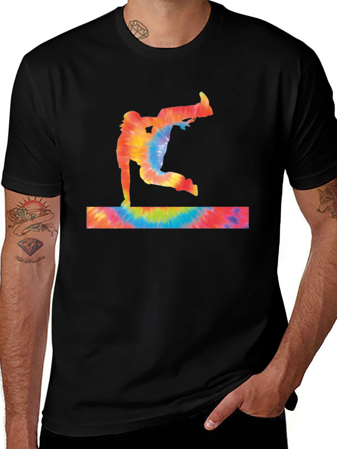 Tie Dye Parkour T-Shirt