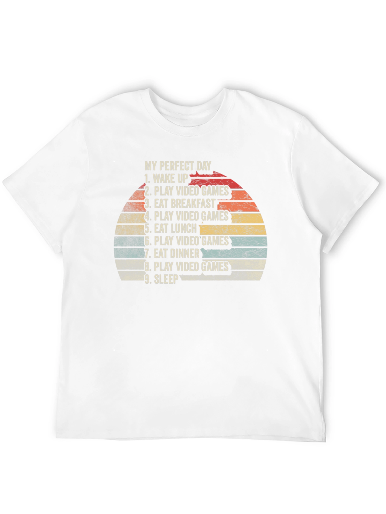My Perfect Day Gamer T-Shirt - Eat Play Sleep
