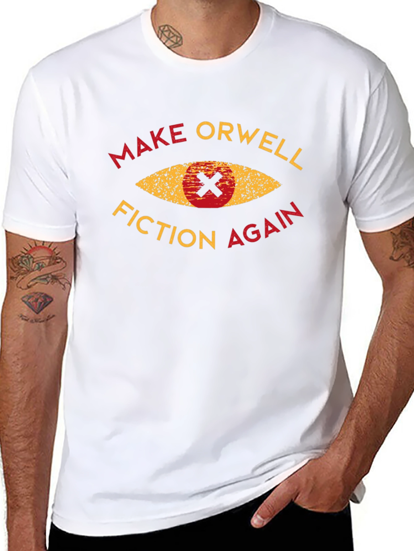 Make Orwell Fiction Again Graphic Tee