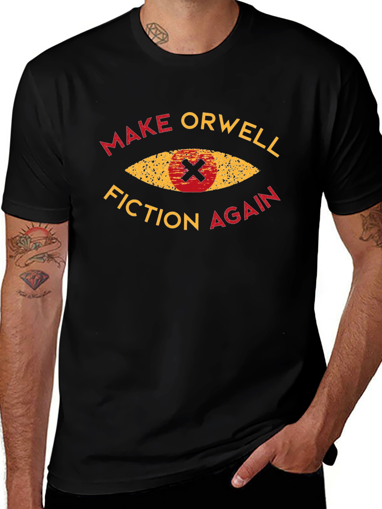 Make Orwell Fiction Again Graphic Tee