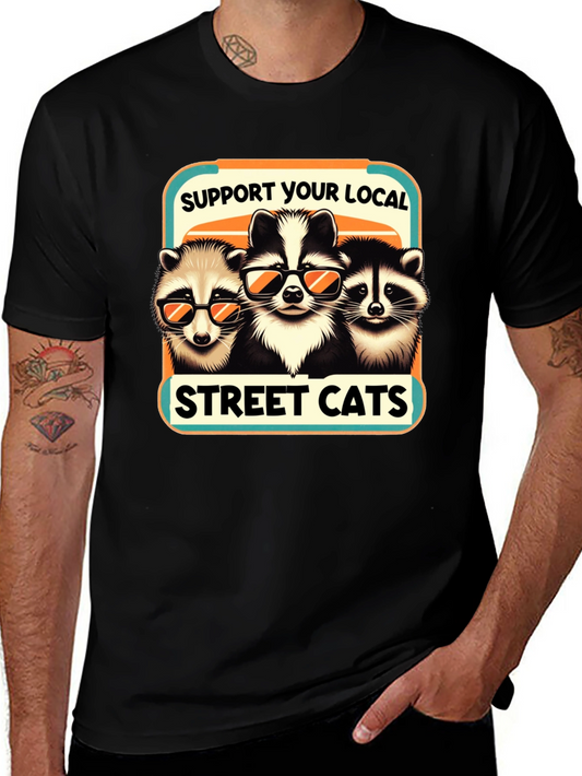 Support Your Local Street Cats T-Shirt