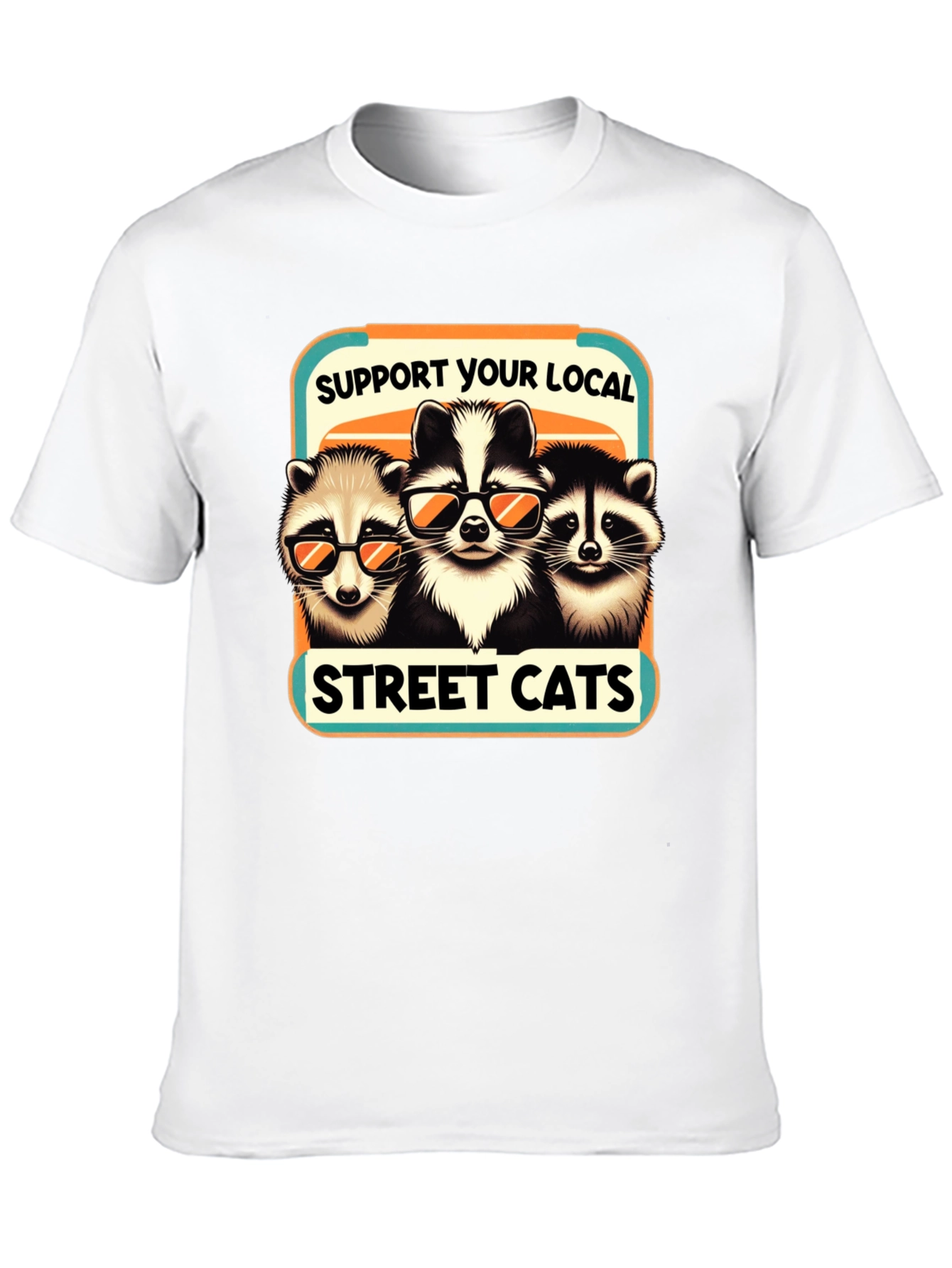 Support Your Local Street Cats T-Shirt