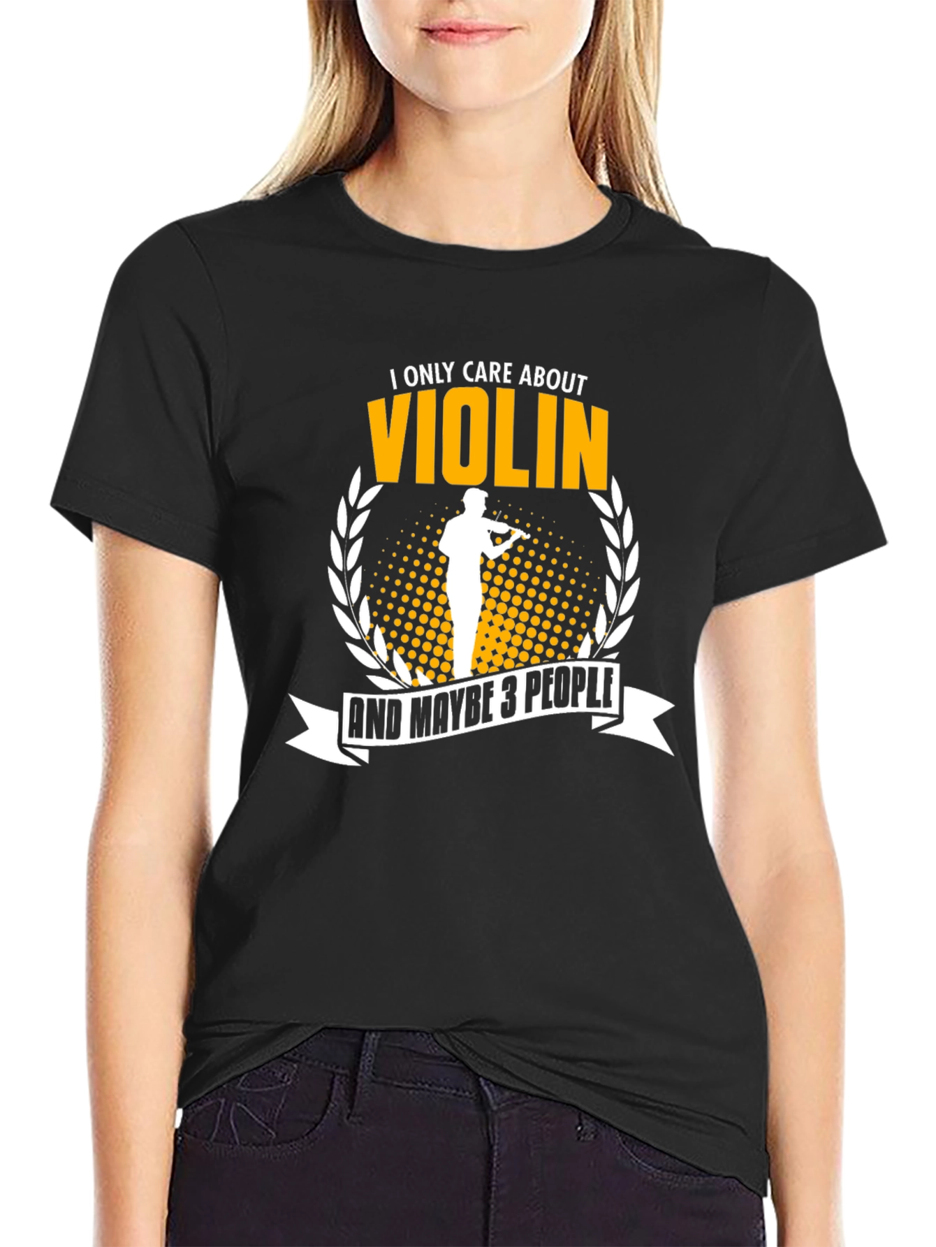 Violin Lover Graphic T-Shirt