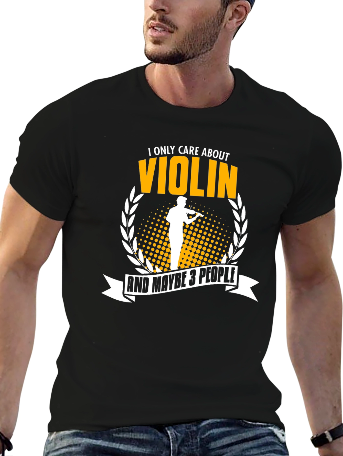 Violin Lover Graphic T-Shirt