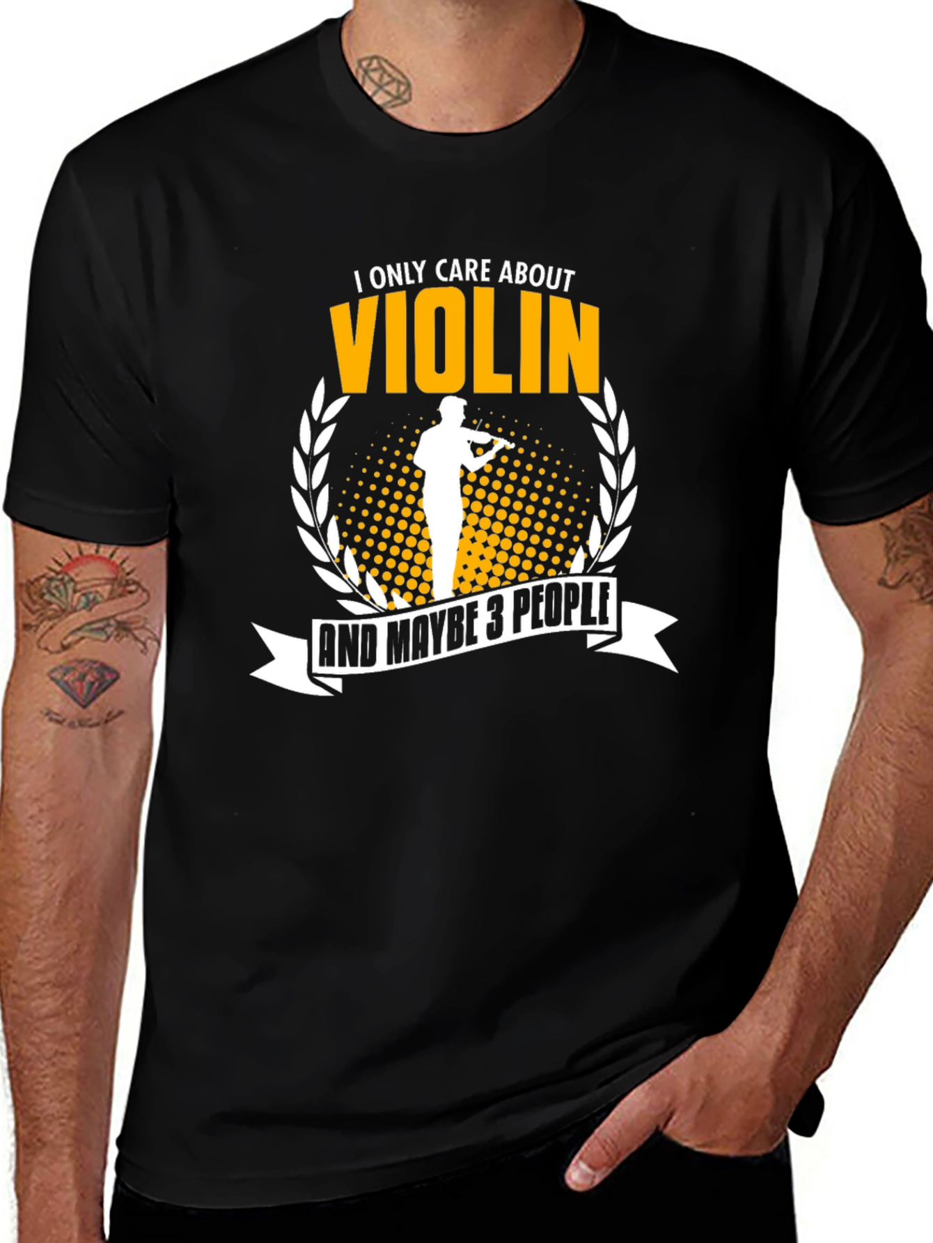 Violin Lover Graphic T-Shirt