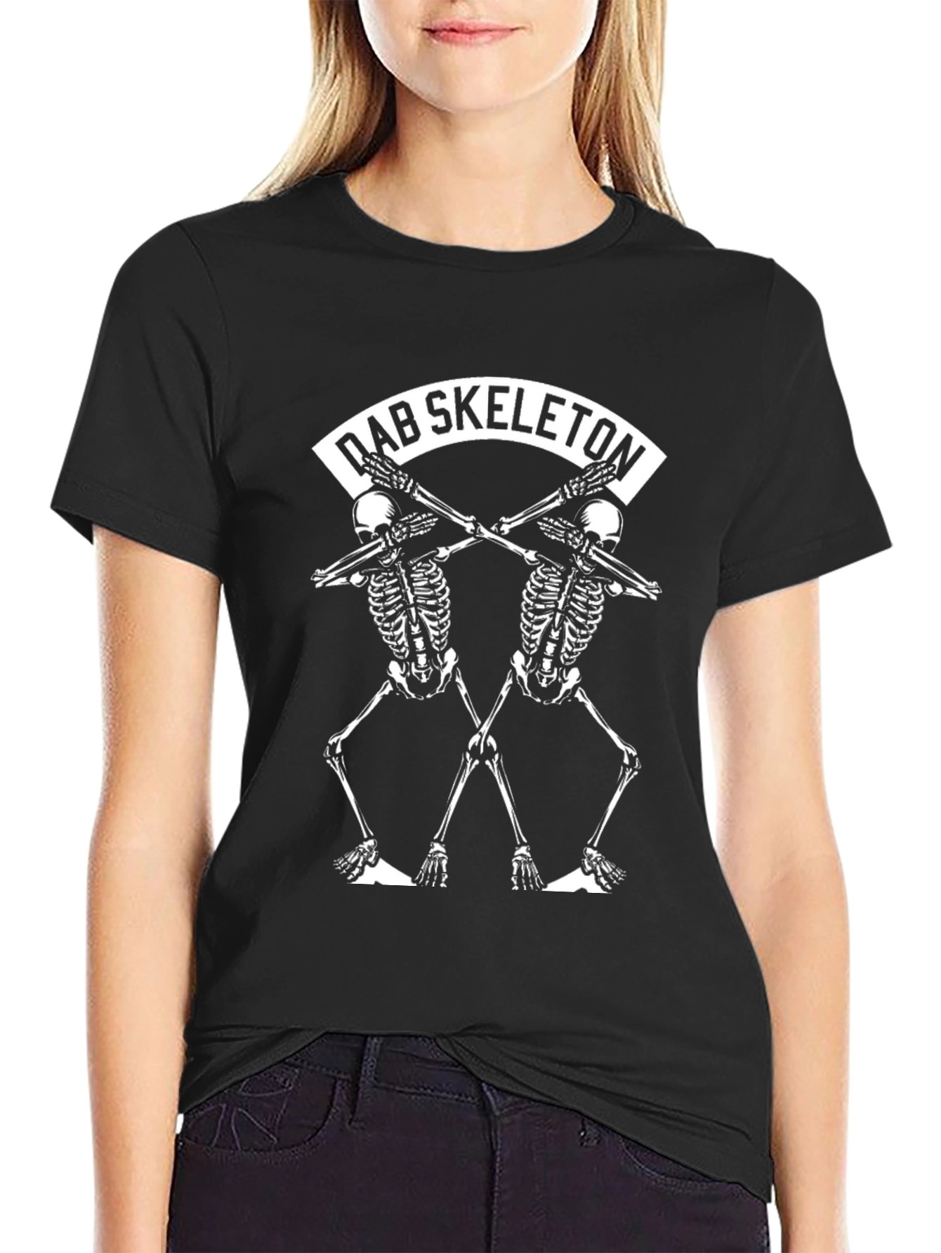 Dabbing Skeleton T-Shirt - Halloween
