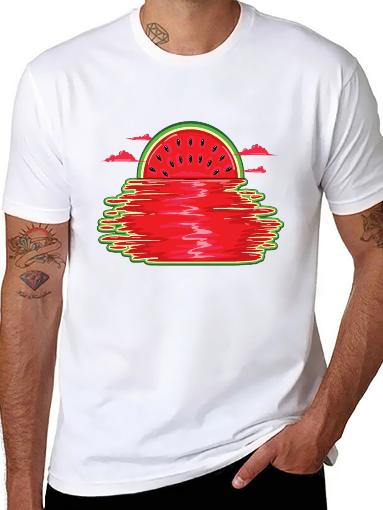 Watermelon Sunset Graphic Tee
