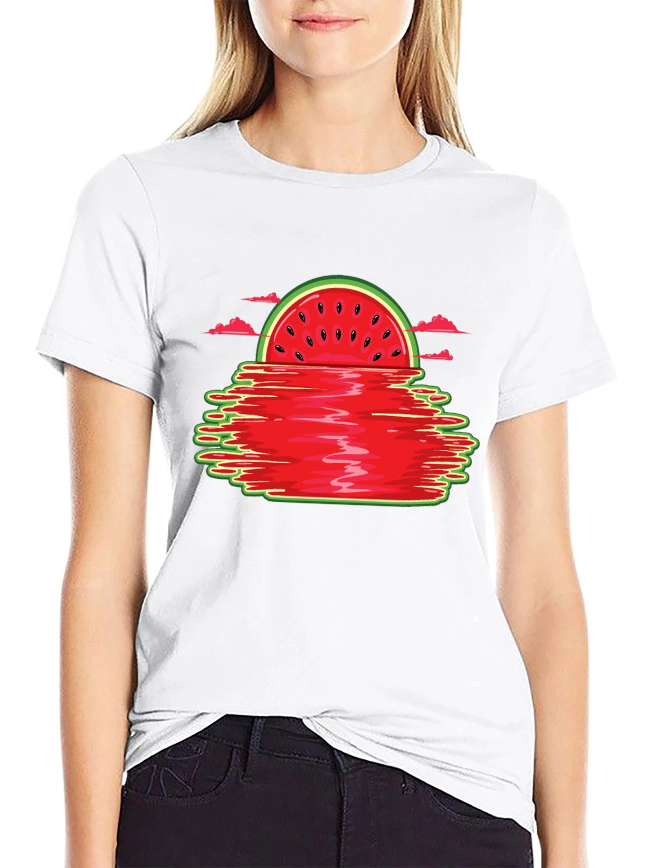 Watermelon Sunset Graphic Tee