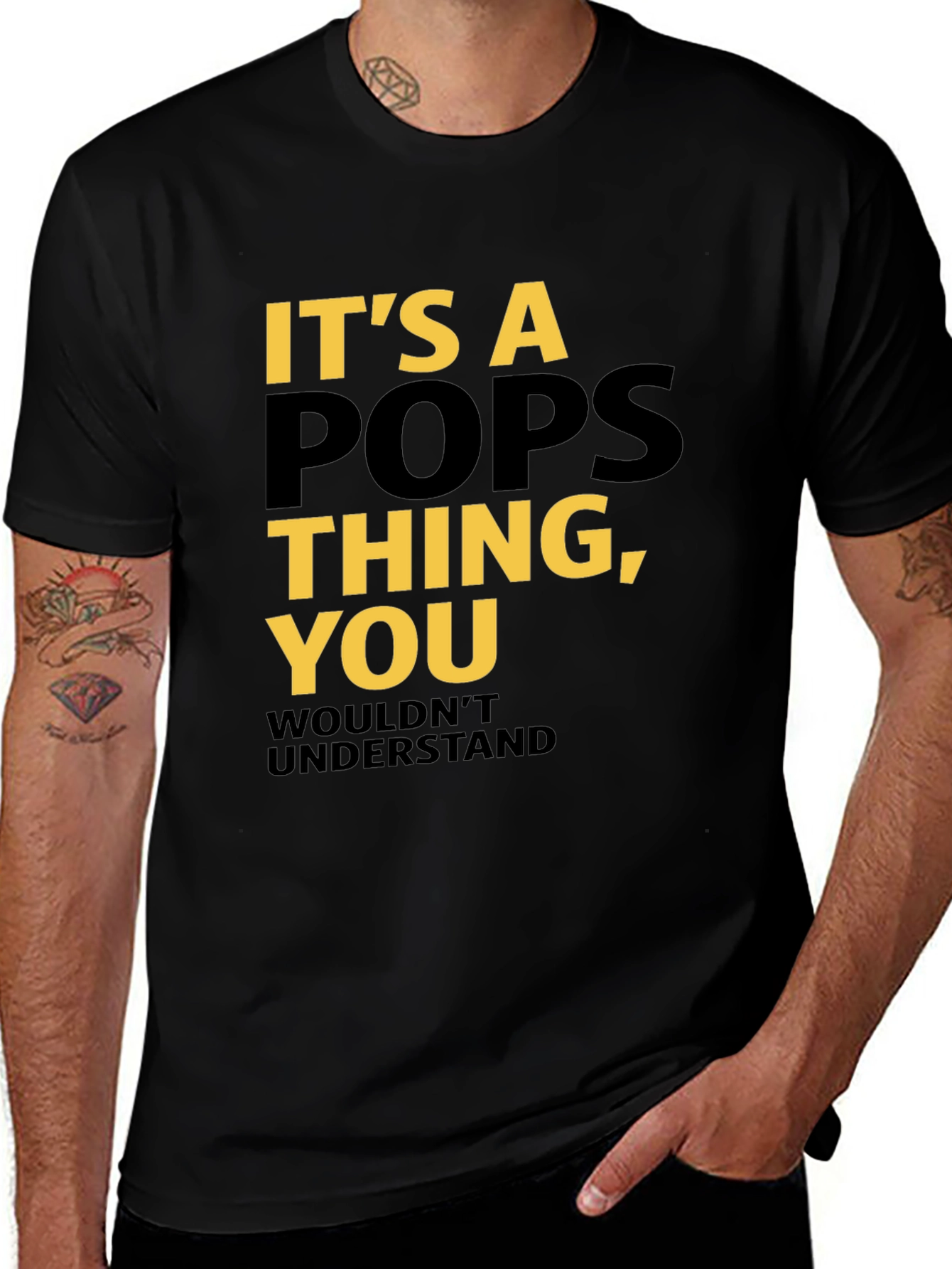 Its a Pops Thing T-Shirt - Dad Gift