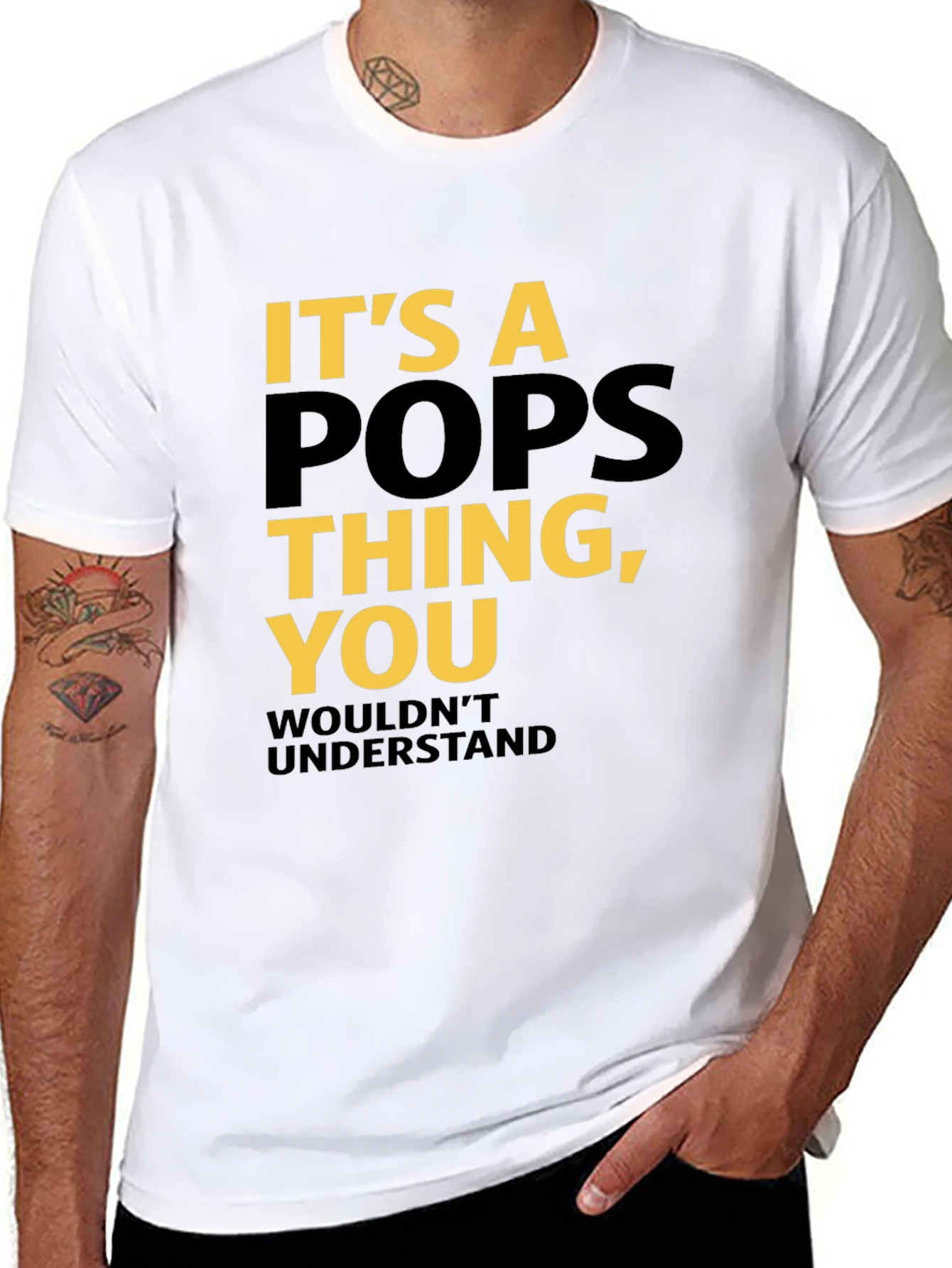 Its a Pops Thing T-Shirt - Dad Gift